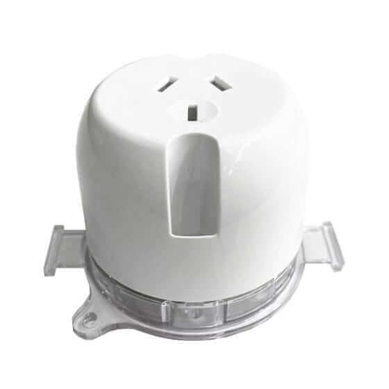TRADE PACKS - 10 Amp Single Surface Socket Outlet Plug Base Dexton, Plug base, dxpb1