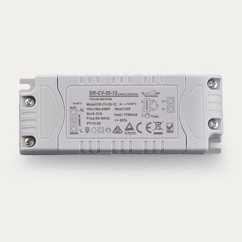 12 Volt DC 20W Dimmable Constant Voltage LED driver Dropli, LED Driver, 12-volt-dc-20w-dimmable-constant-voltage-led-driver