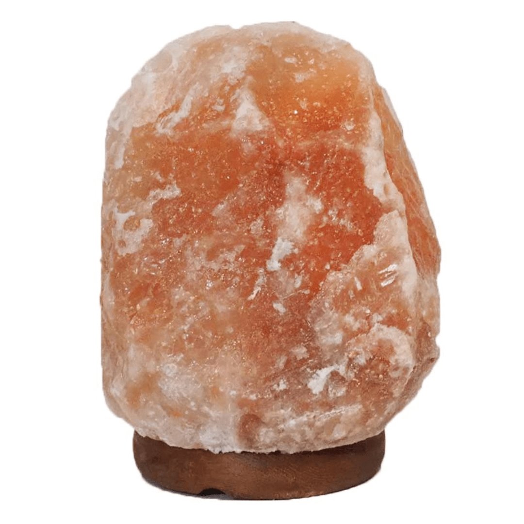 3-5kg Himalayan Salt Lamp on Timber Base Green Earth Lighting Australia, Salt lamp, 3-5kg-himalayan-salt-lamp-on-timber-base