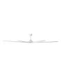 SANTORINI 84 White Matt ceiling fan