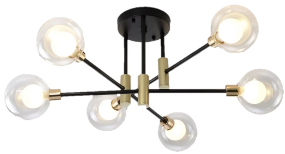 Cross Bulb Pendant