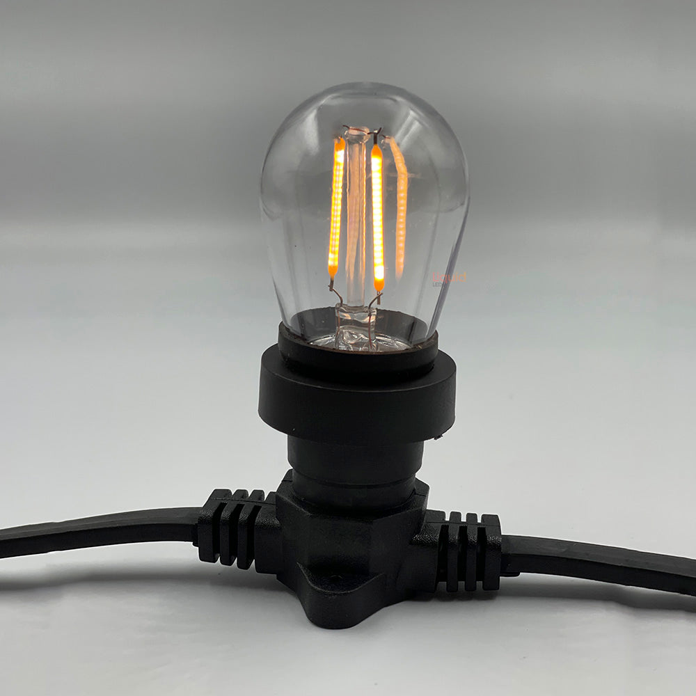 Dimmable Low Voltage 10M LED Festoon Kit at 50 cm intervals