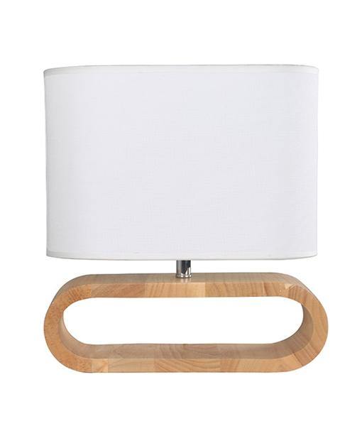 Lotus1 Table Lamp Natural Wood