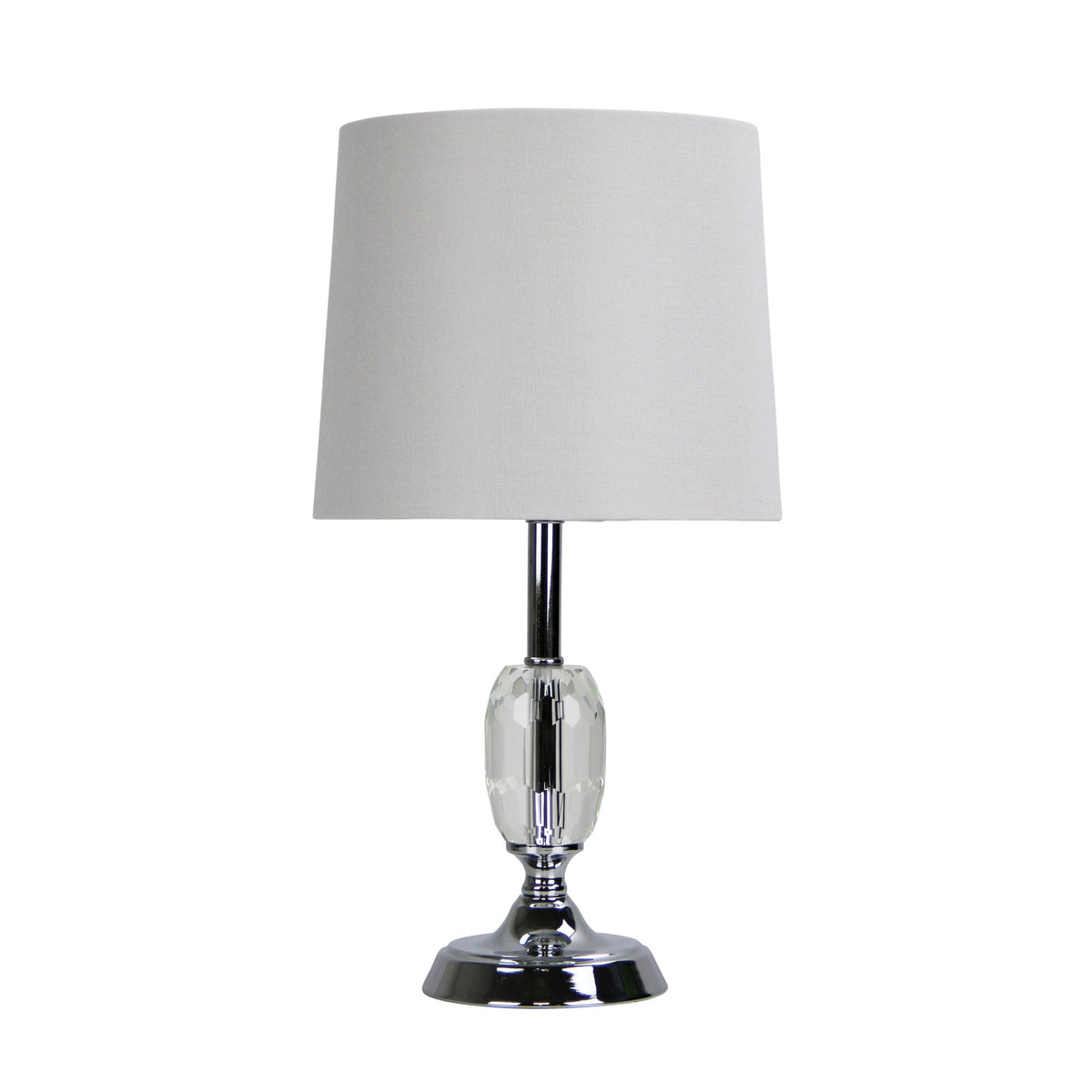 Maya.3 Crystal and Chrome Table Lamp