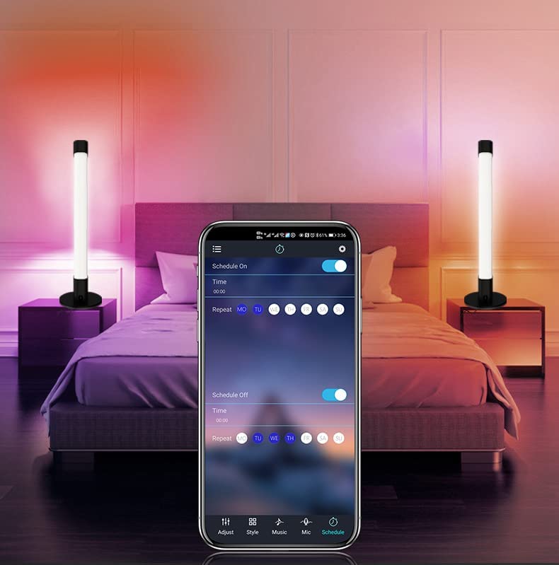 Bluetooth 360 Full Light Smart TV Backlight LED Light Bar for Room, PC and TV-Electronics > Computer Accessories-Dropli