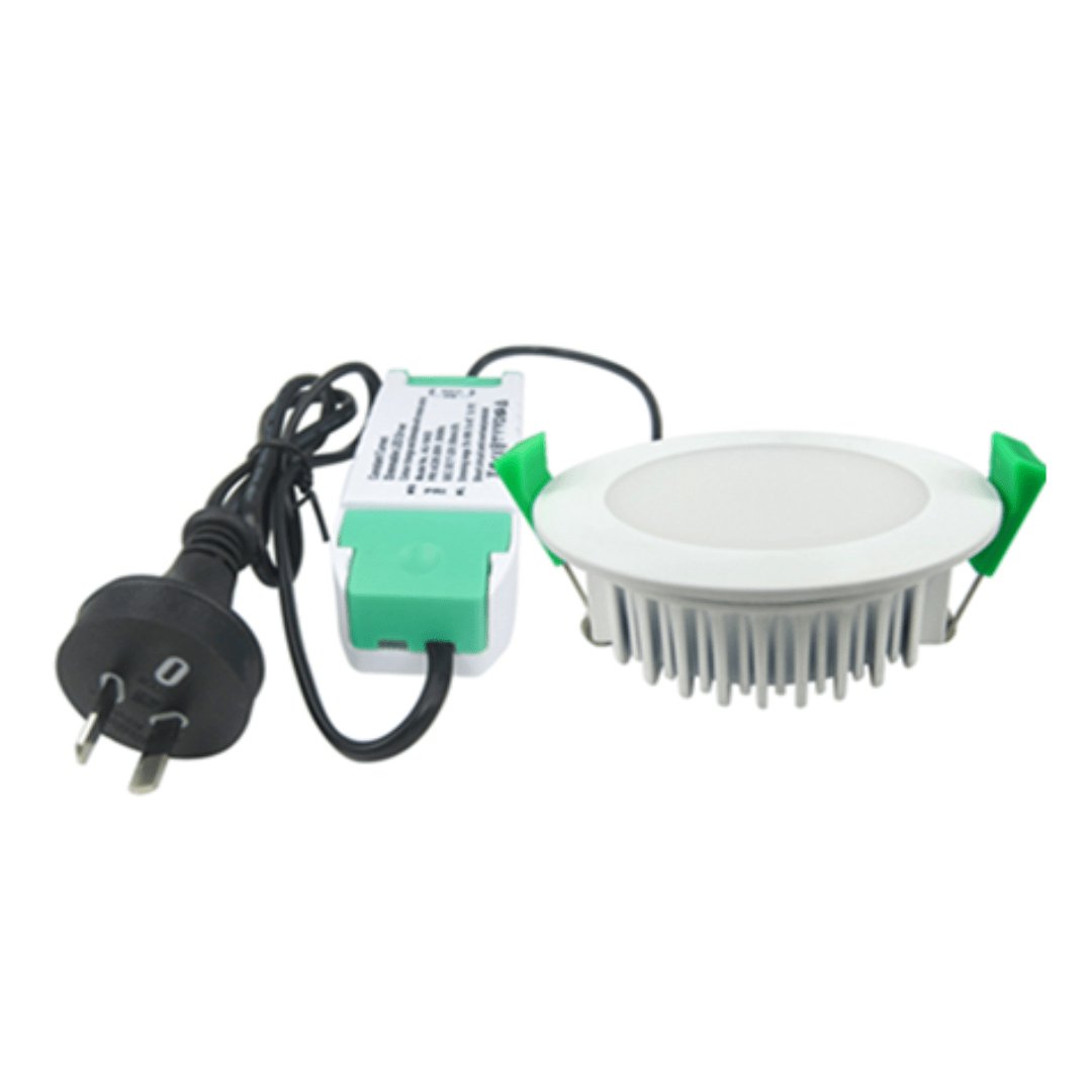DL110C 13W Tri-Colour Dimmable Aluminium LED Downlight 90mm cut out-LED downlight-COPY