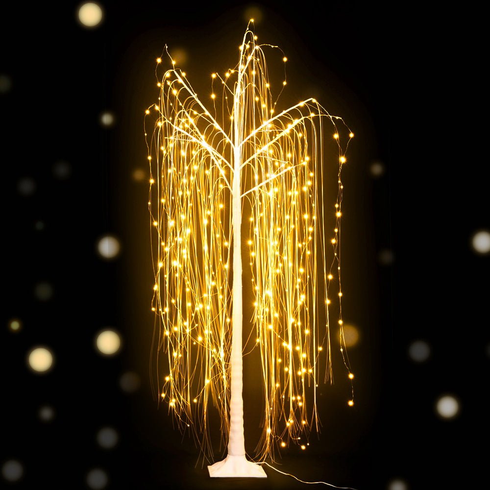 Christmas Tree 1.8M 360 LEDTrees With Lights Warm White-Occasions > Christmas-Dropli