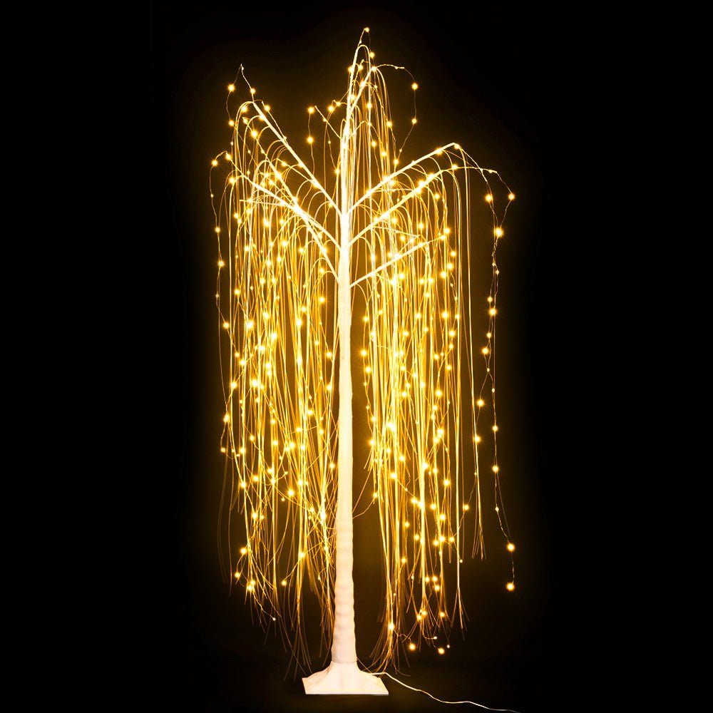 Christmas Tree 1.8M 360 LEDTrees With Lights Warm White-Occasions > Christmas-Dropli