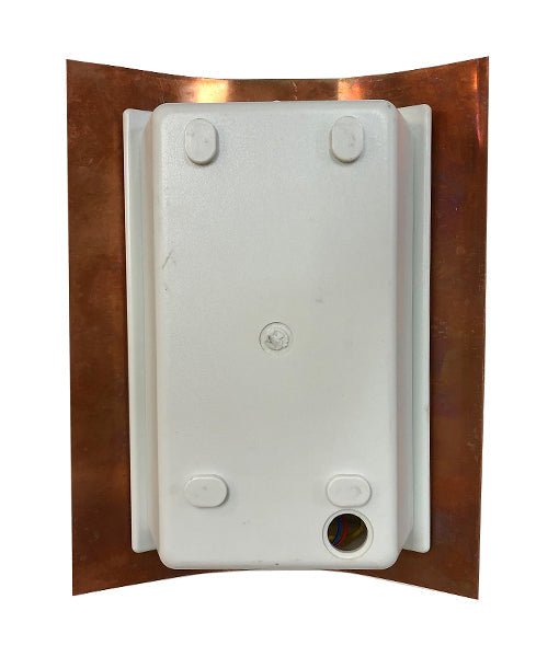 NED Exterior Surface Mounted Wall Light Grilled Copper IP54 - NED01