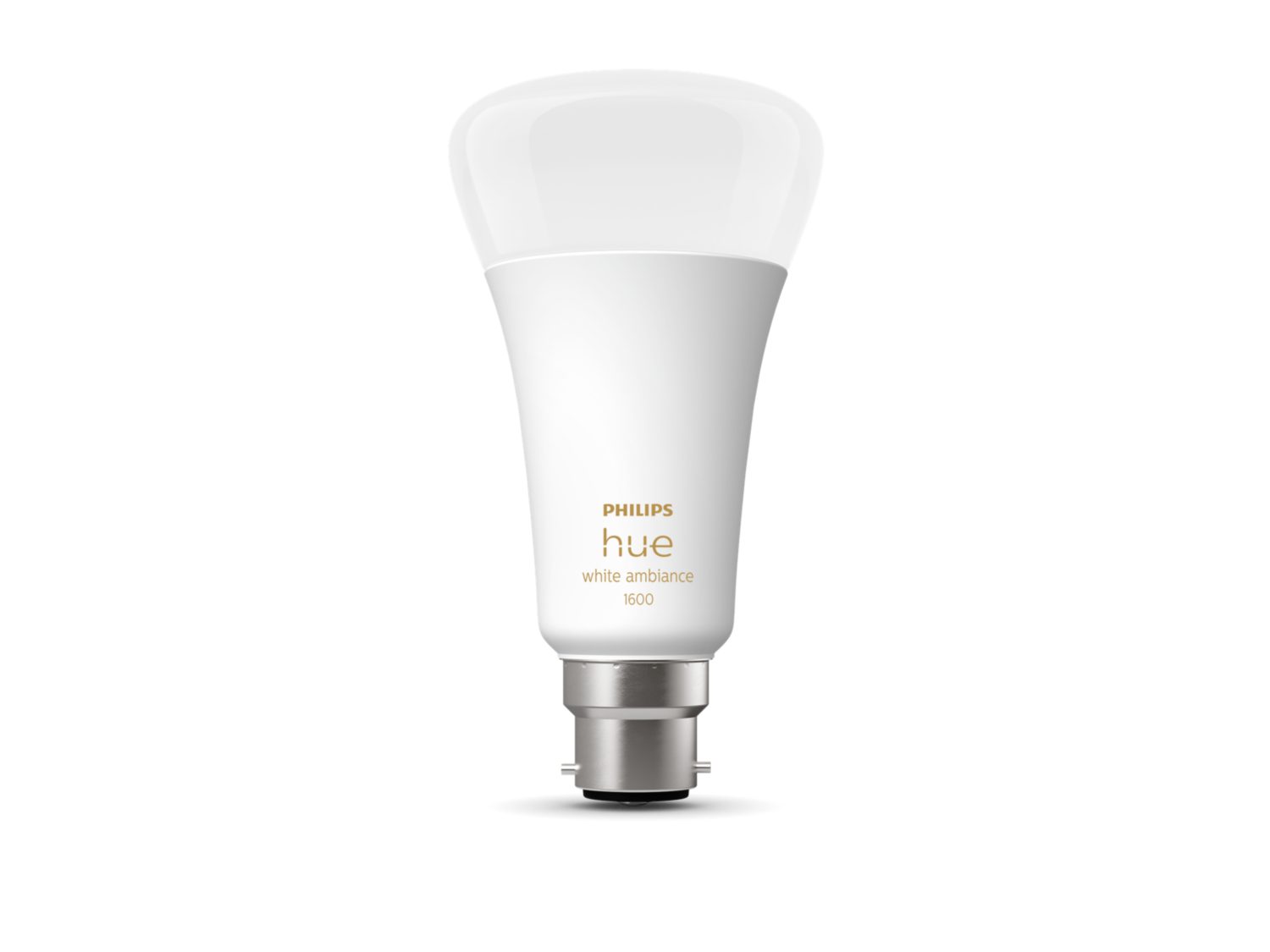 13W 1600lm B22 Dimmable White Ambiance Philips Hue A67 Globe