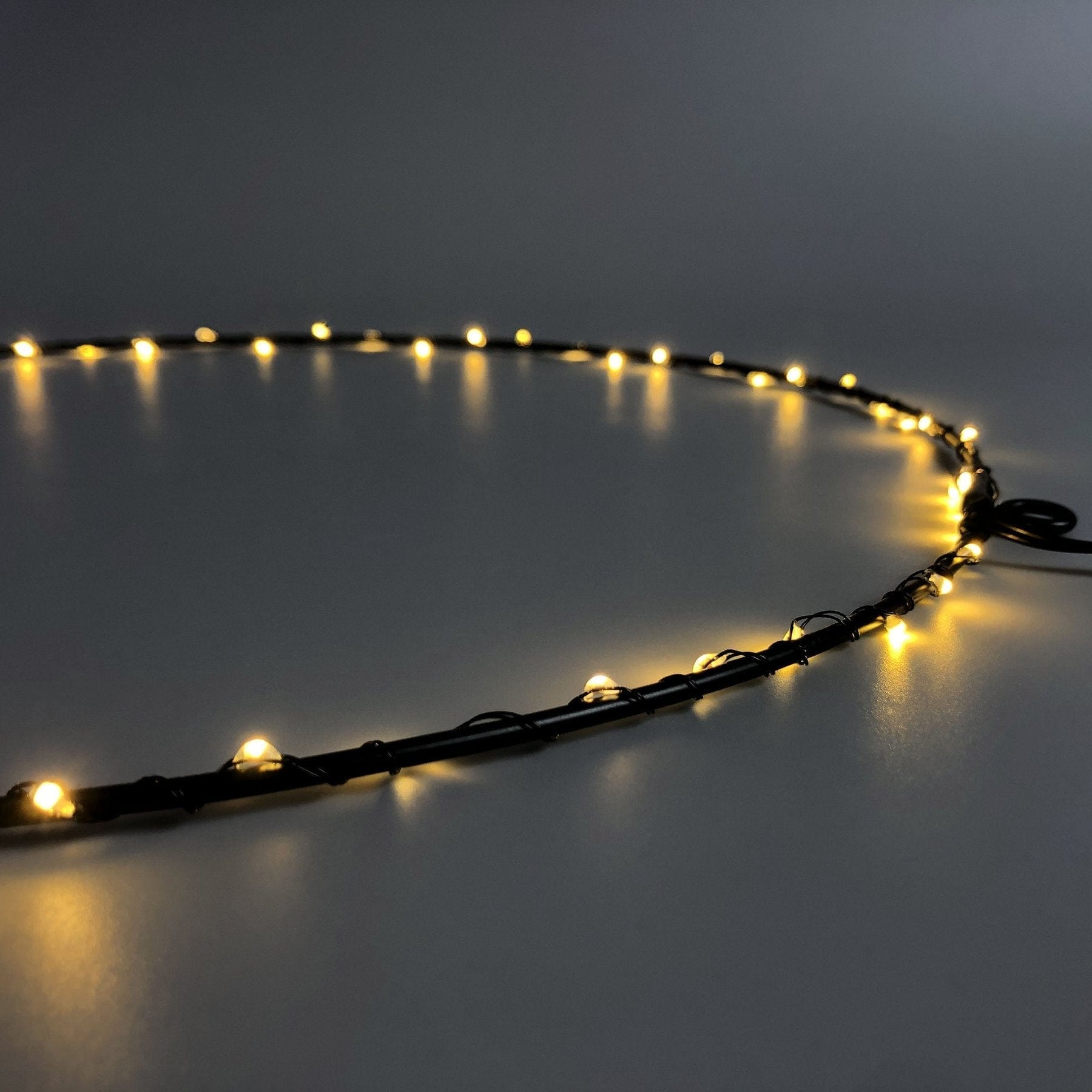 Hanging Ring with Dual Colour LED - 2 Size Options-Christmas Ceiling&Wall Decoration-Lexi Lighting