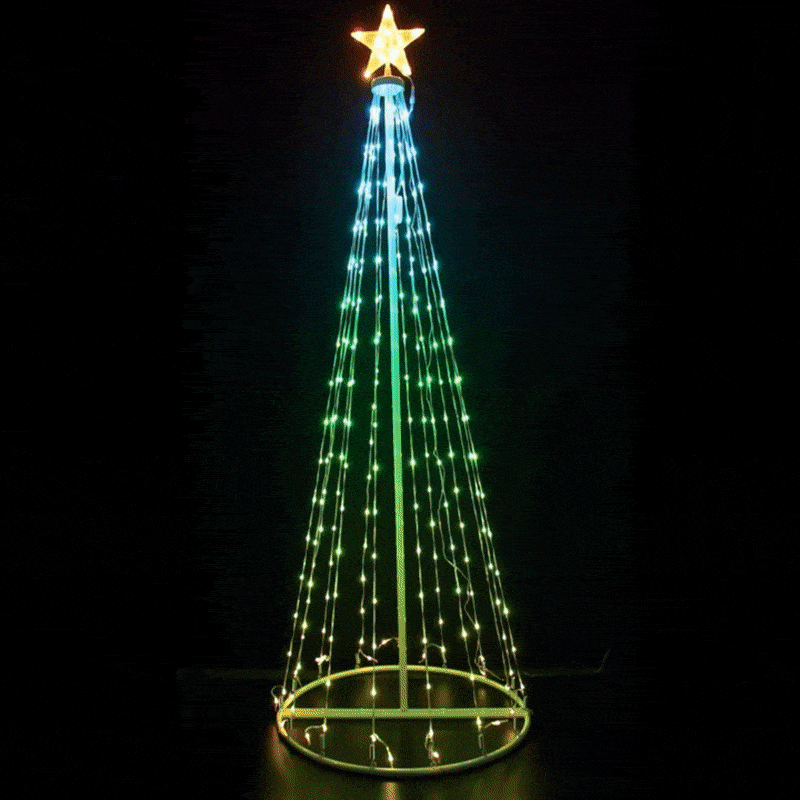 RGB Digital Tree - 3 Size Options-Christmas Tree-Lexi Lighting
