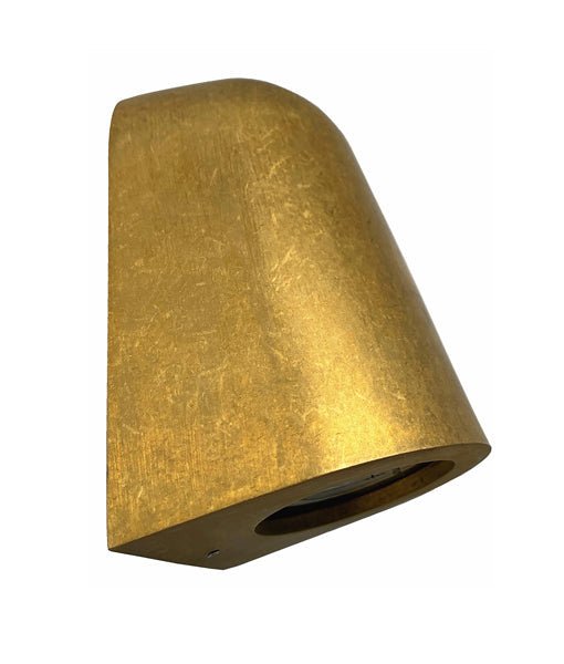 TORQUE 12V MR16 Exterior Surface Mounted Wall Light Antique Brass IP65 - TORQUE4