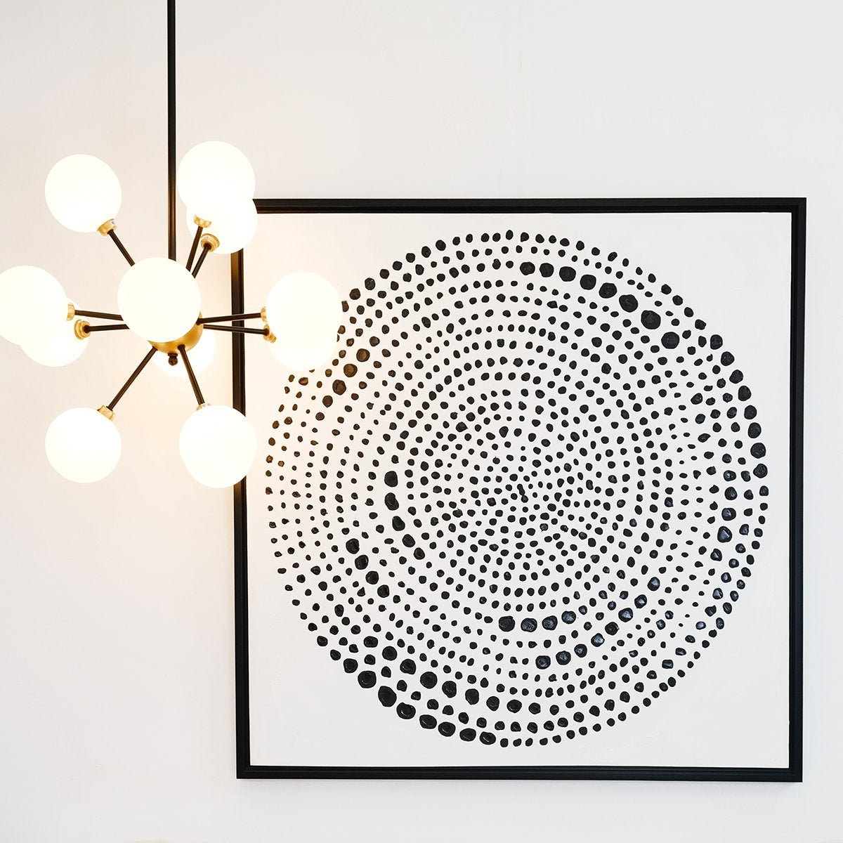 Trance Enhanced Canvas Print--Cafe Lighting and Living