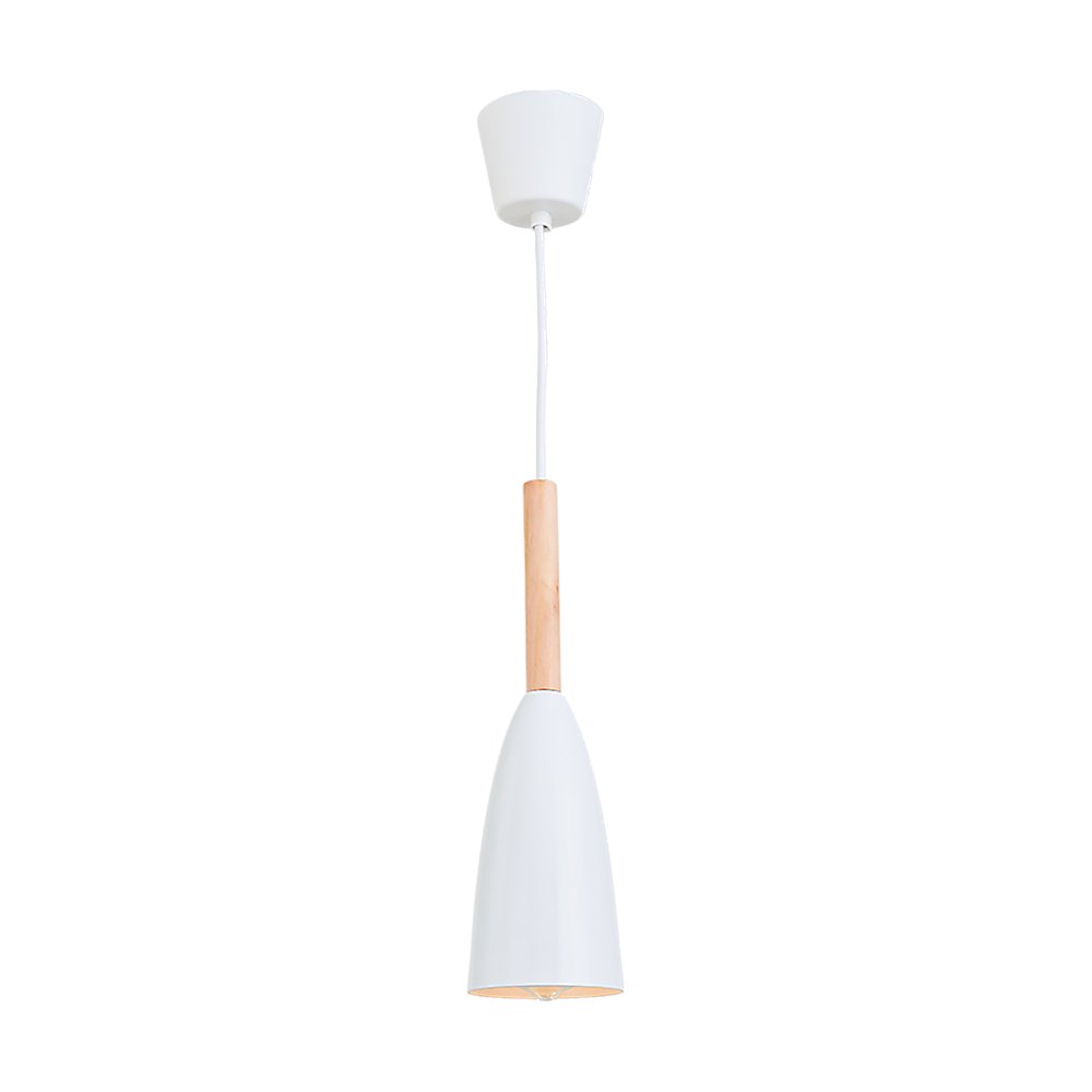 White Pendant Lighting Kitchen Lamp Modern Pendant Light Bar Wood Ceiling Lights-Home & Garden > Lighting-Koala Lamps and Lighting