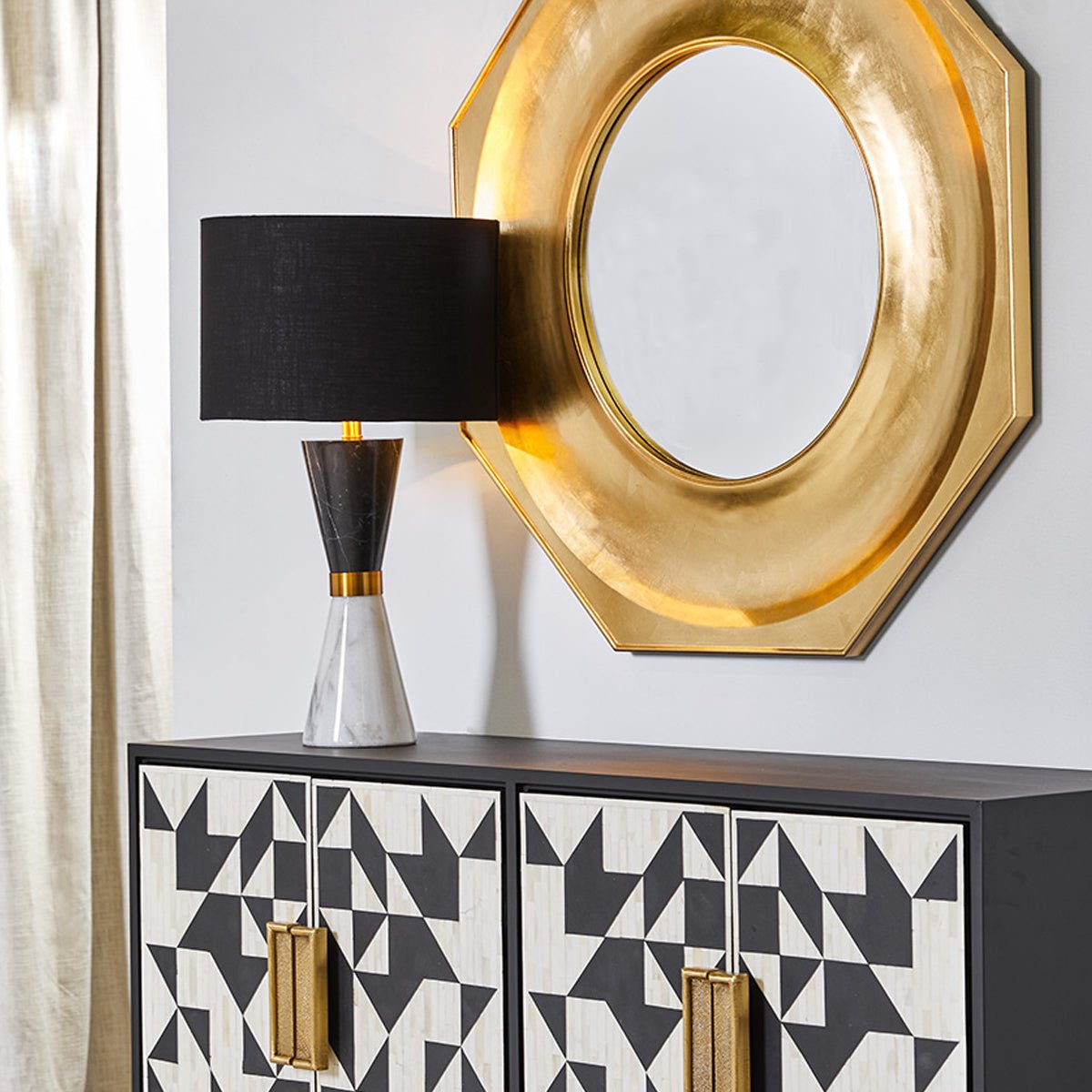Zander Hexagonal Mirror Cafe Lighting and Living, Mirrors, zander-hexagonal-mirror