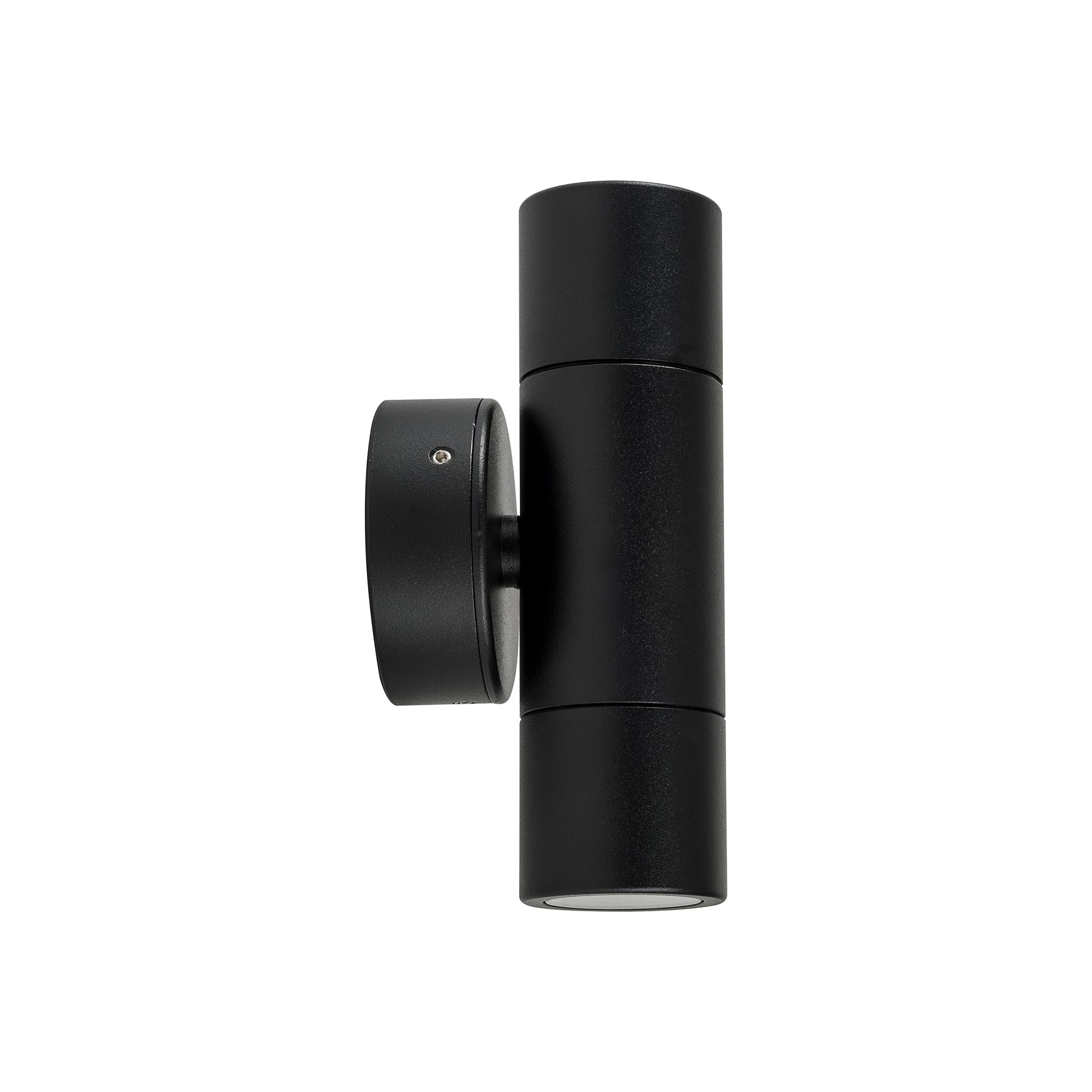 HV1027MR11NW - Mini Tivah Aluminium Black Up & Down Wall Pillar Lights