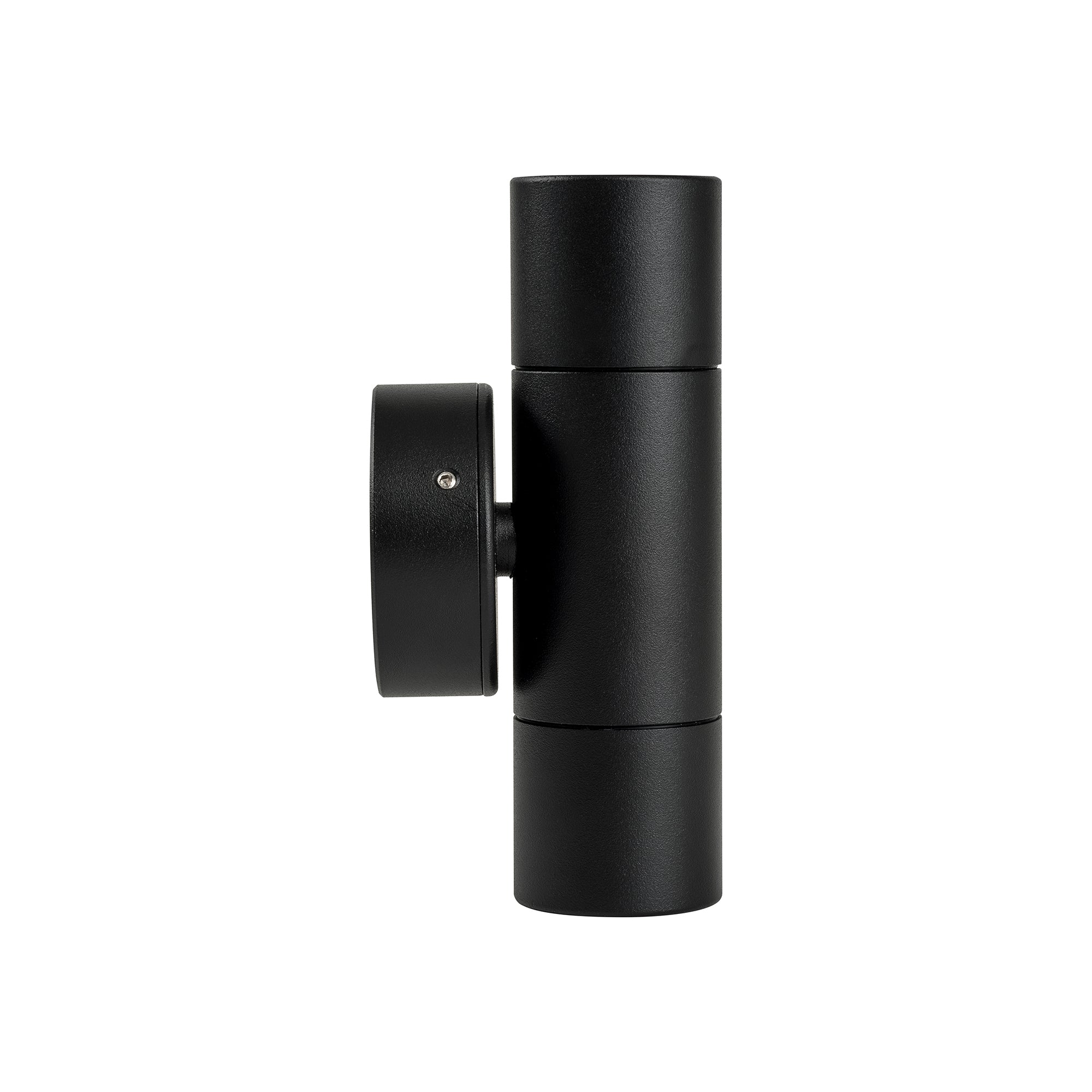 HV1027MR11NW - Mini Tivah Aluminium Black Up & Down Wall Pillar Lights
