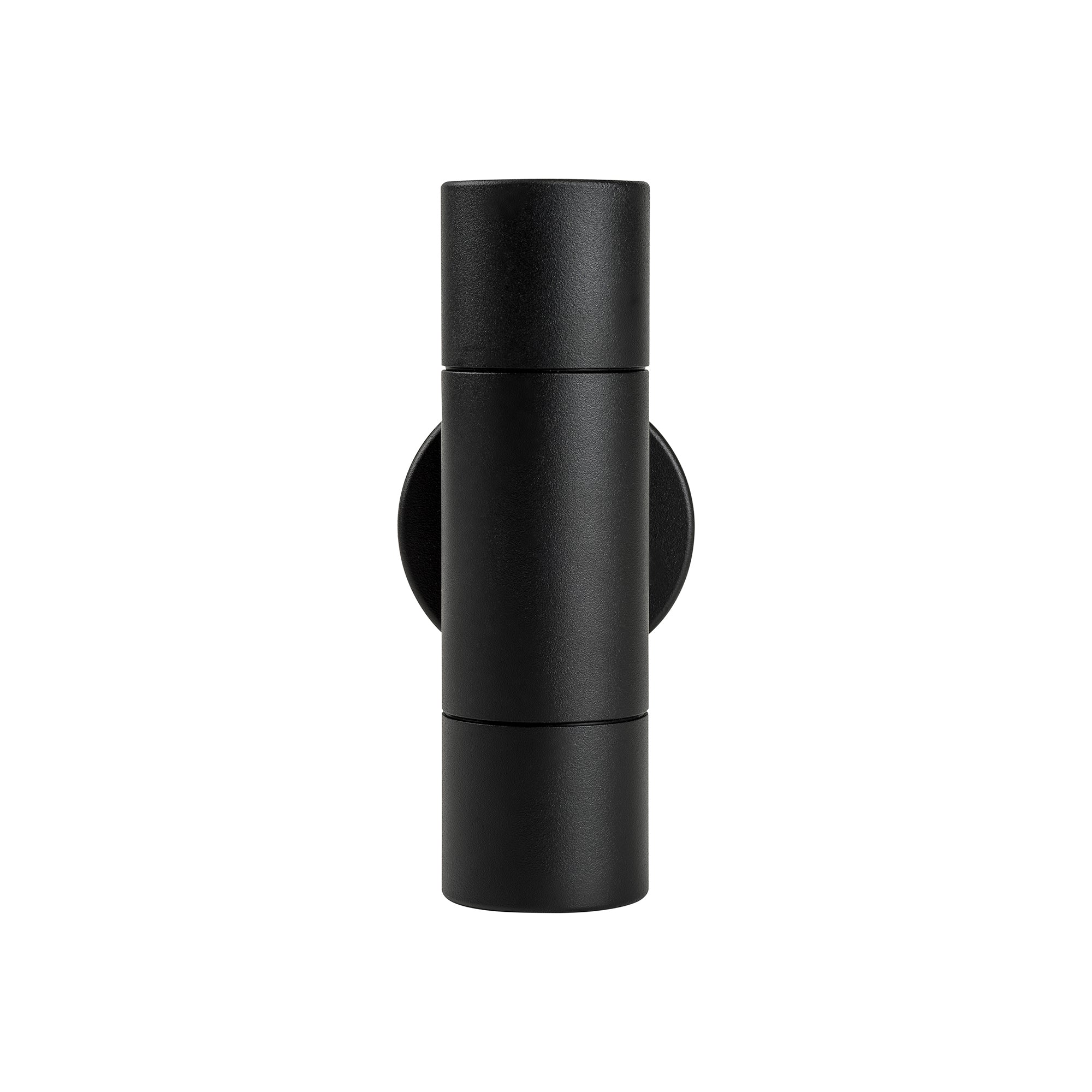 HV1027MR11NW - Mini Tivah Aluminium Black Up & Down Wall Pillar Lights