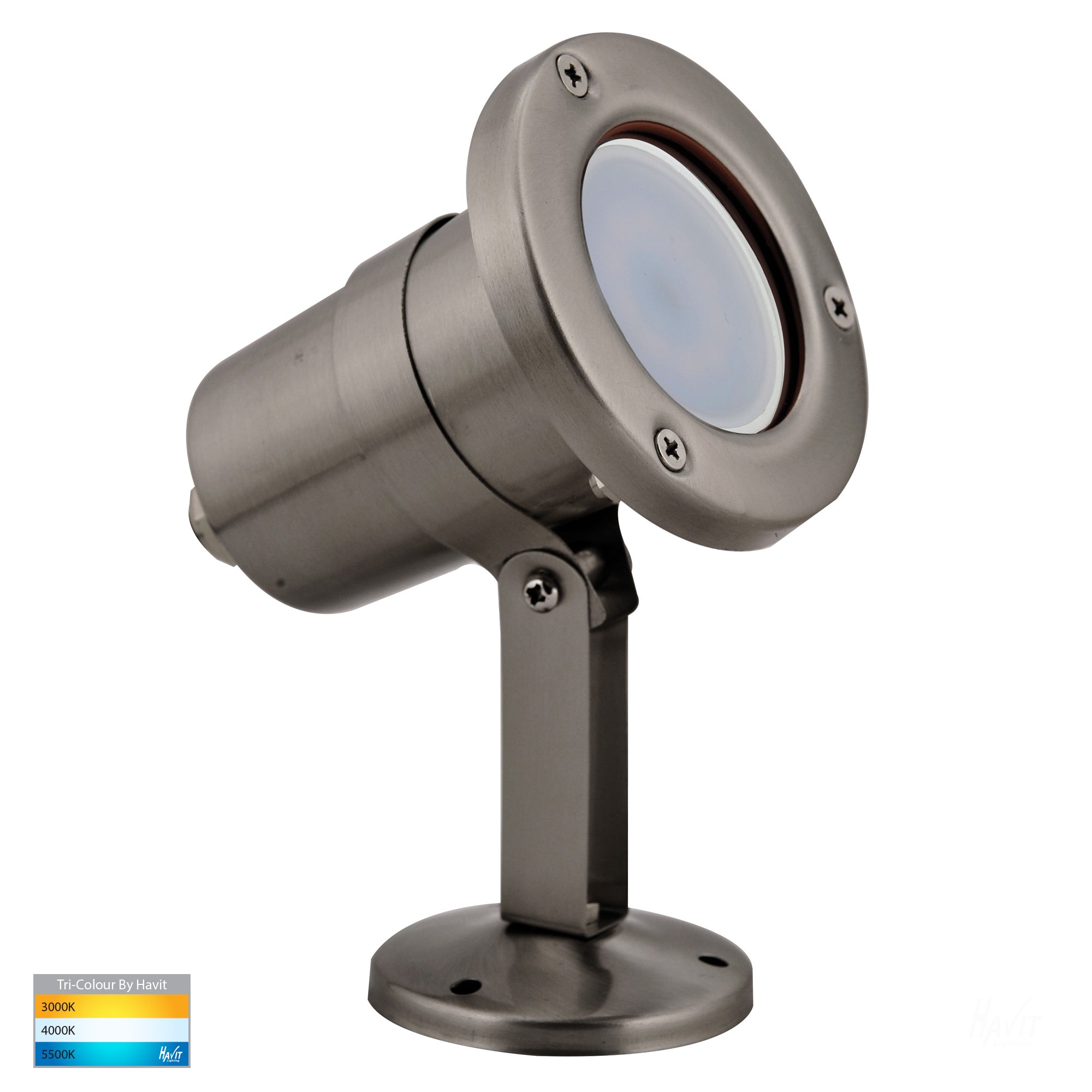 HV1432T - Stahl 316 Stainless Steel TRI Colour LED Garden lights