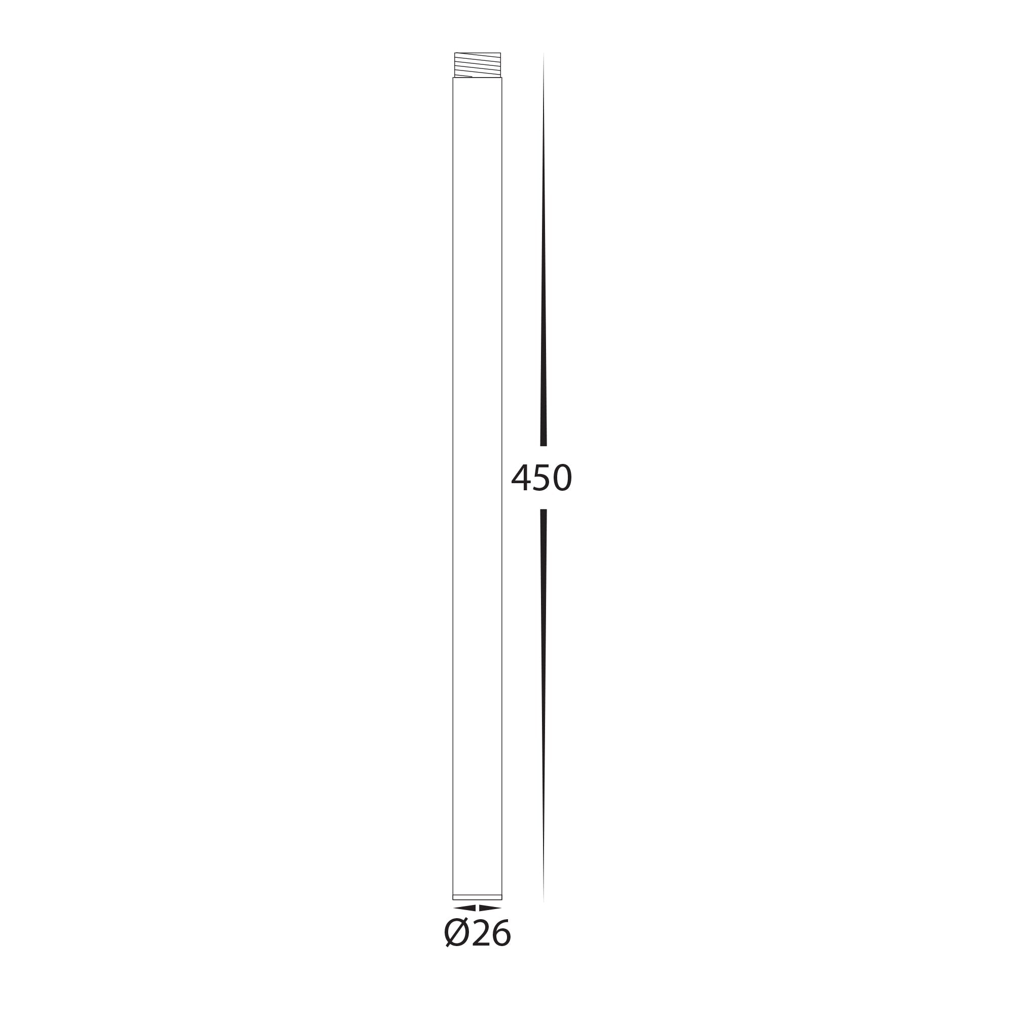 HV1435-P-AB - Extension Post