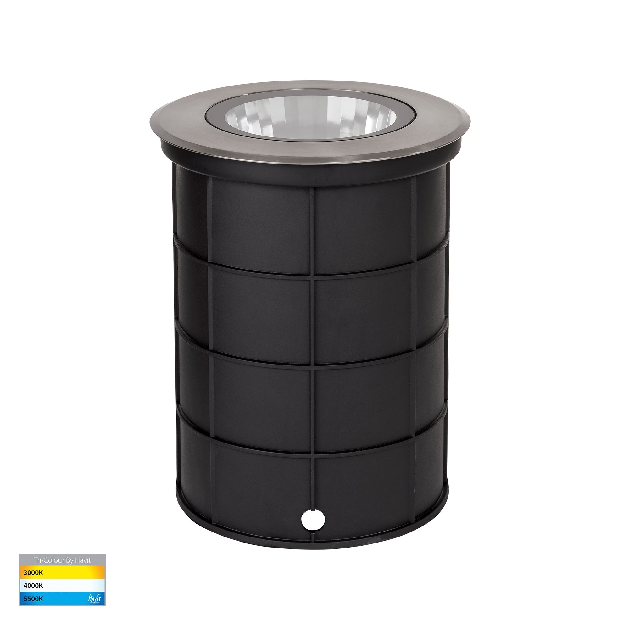 HV1834T-12V | HV1834T-240V - Klip 316 Stainless Steel 30w Narrow Beam LED Inground Light
