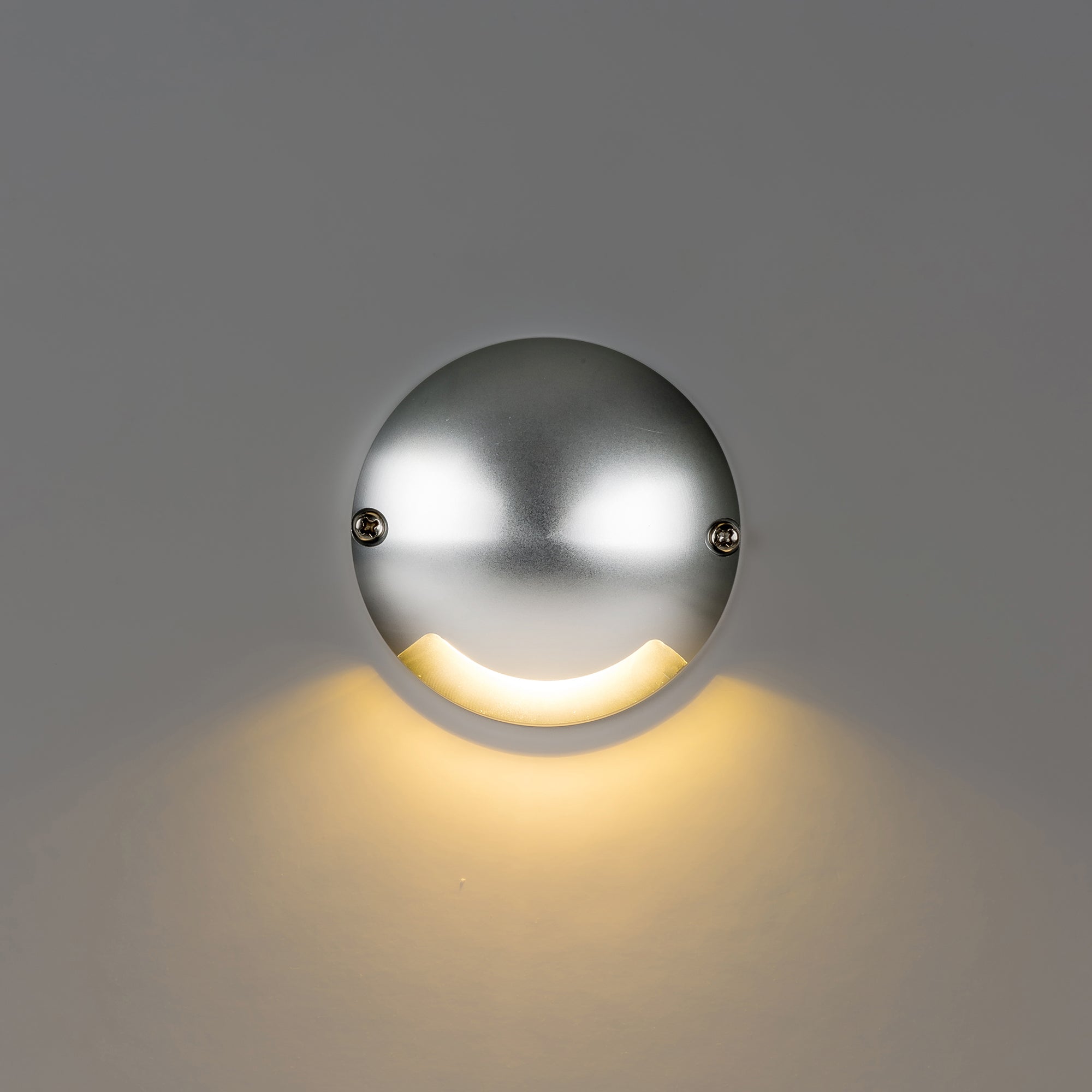 HV2871-SLV - Dome Silver Aluminium LED One Way Deck Lights