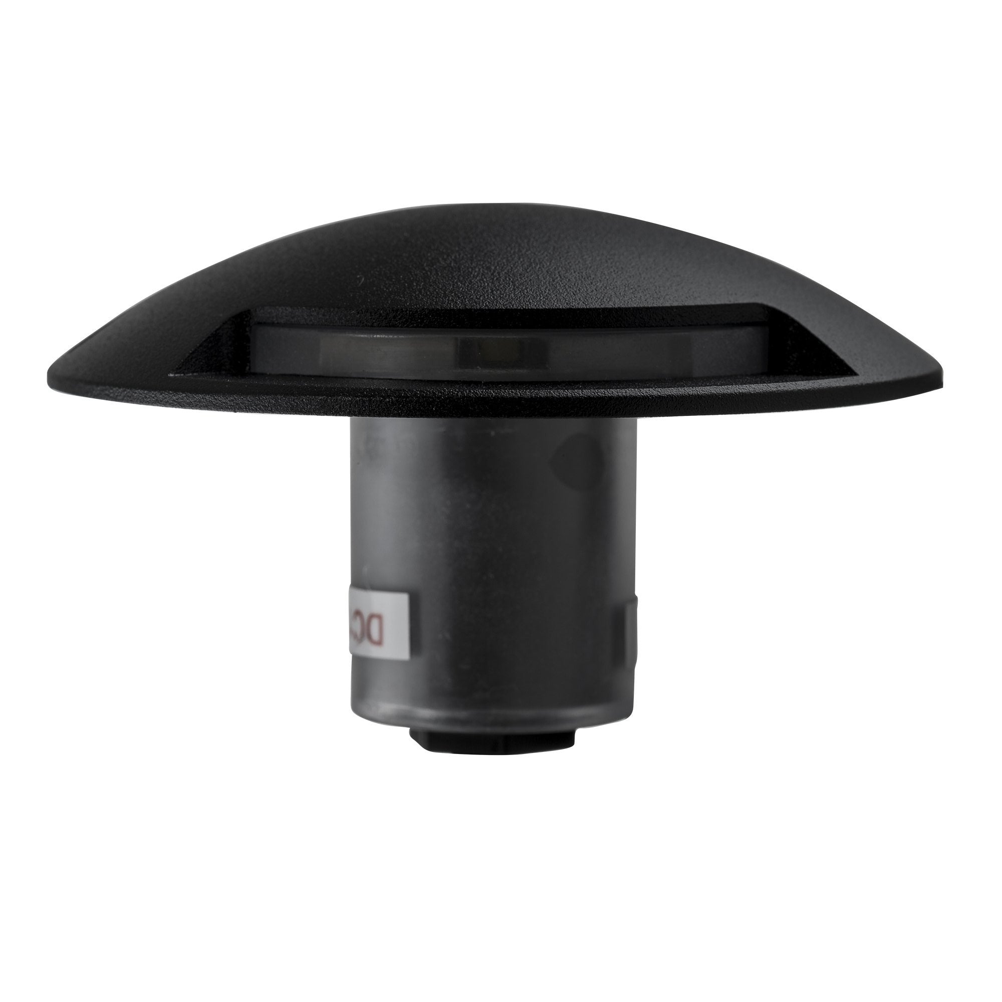 HV2872-BLK - Dome Black Aluminium Two Way LED Deck Lights