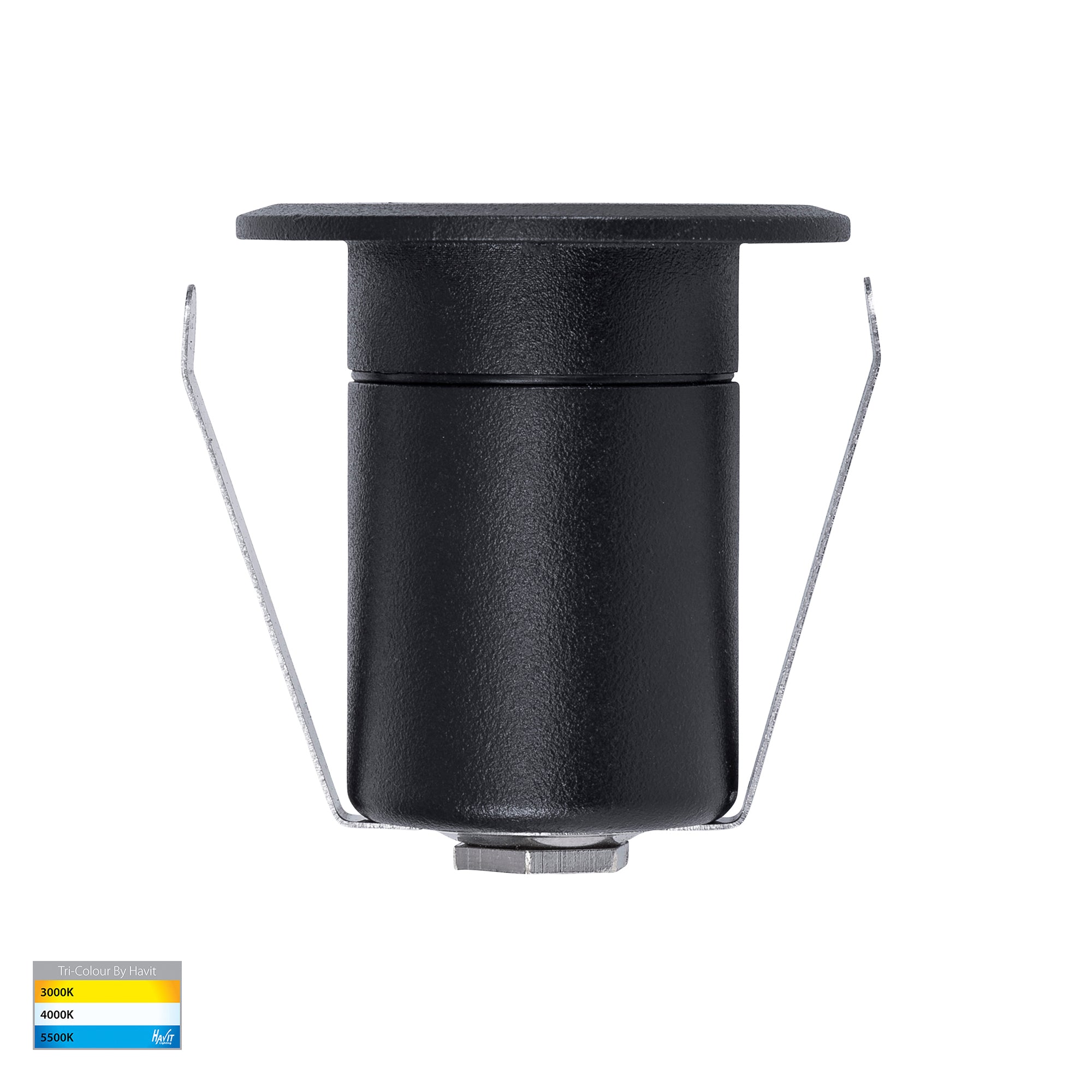 HV2881T-BLK-12V - Elite Black Aluminium LED Deck or Inground Lights