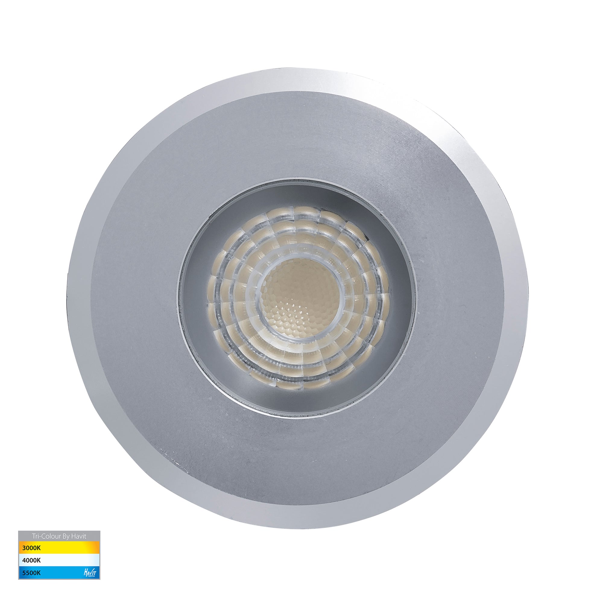 HV2882T-SLV-12V - Elite Silver Aluminium LED Deck or inground lights