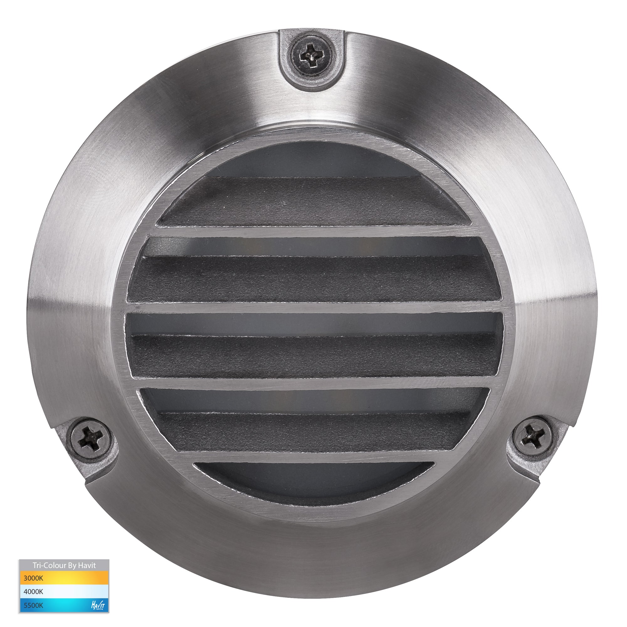 HV2905T-12V - Pinta 316 Stainless Steel Louvered Step Lights