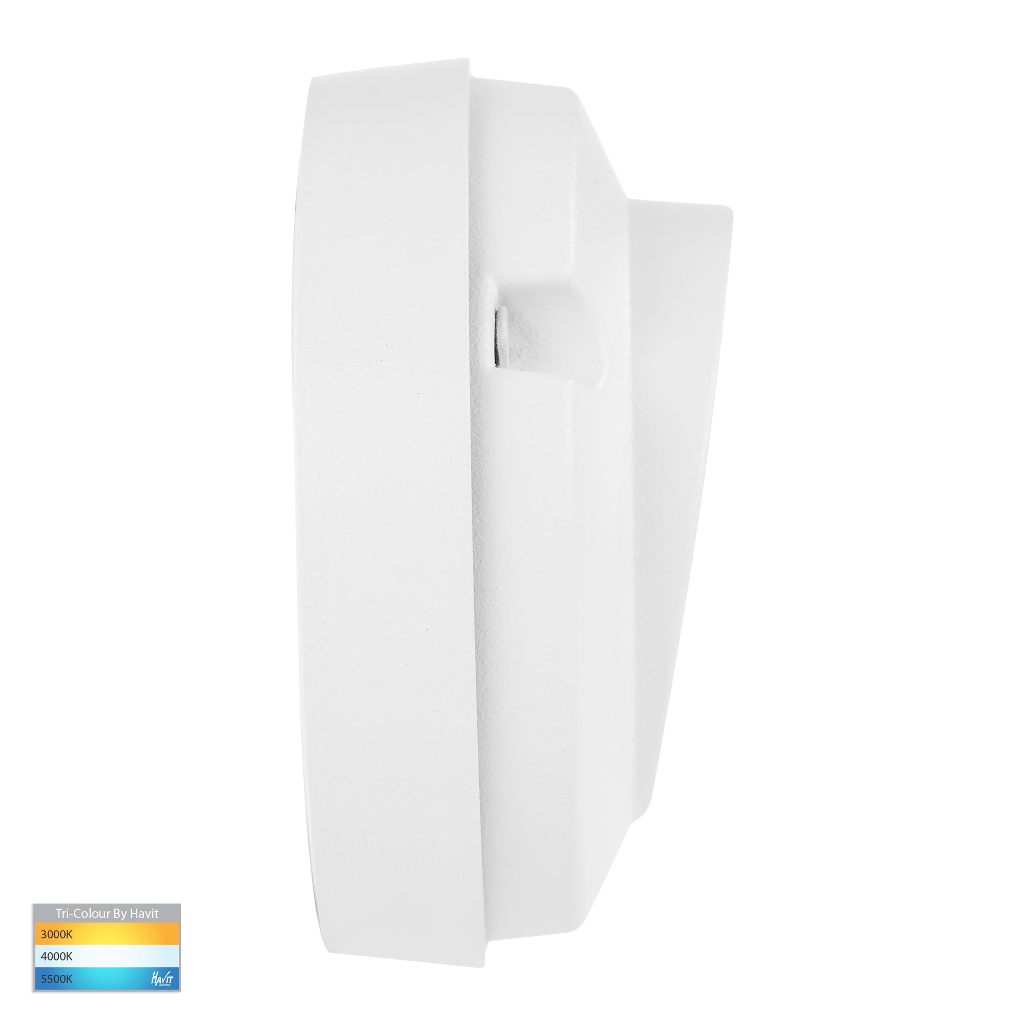 HV2925T-12V-WHT - Pinta White Louvered Step Lights