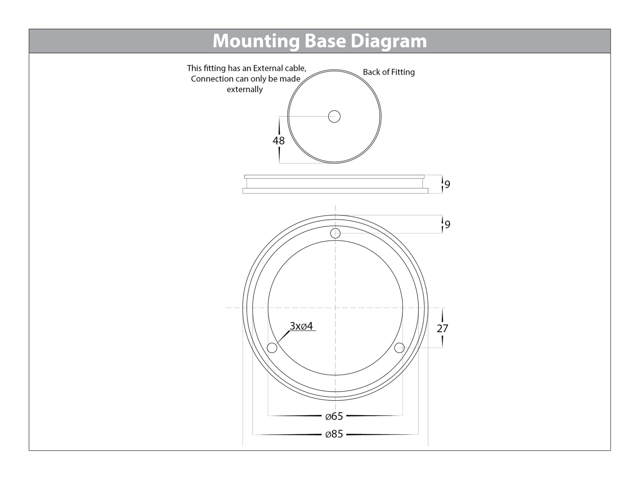 HV2961-TTM - Nava Titanium Coloured Aluminium LED Step Light with Eyelid