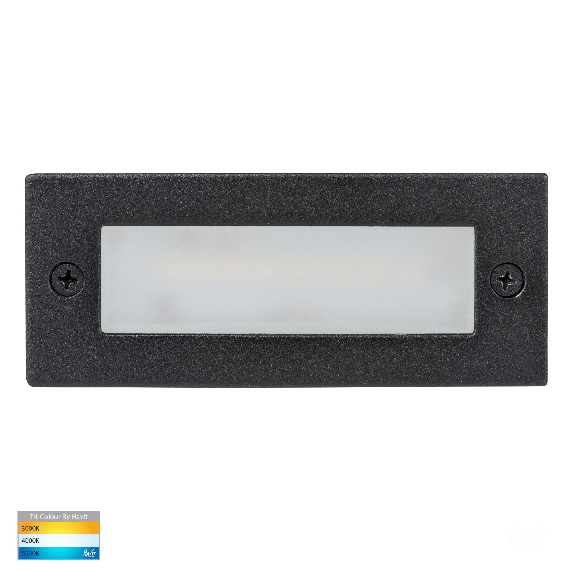 HV3005T-BLK-12V | HV3005T-BLK-240V - Bata Black 6w LED Brick Light