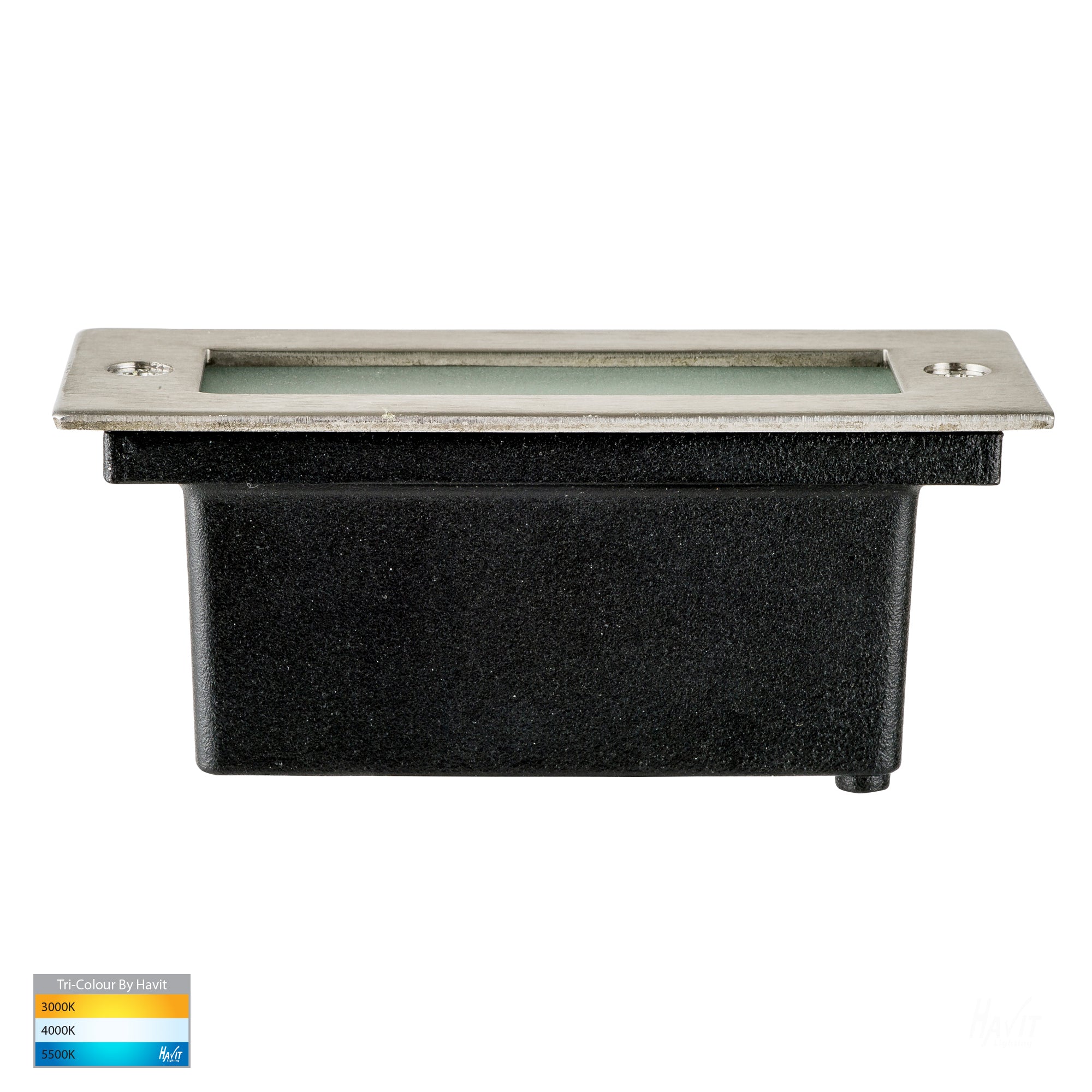HV3007T-SS316-12V | HV3007T-BLK-240V - Bata 316 Stainless Steel 3w LED Brick Light