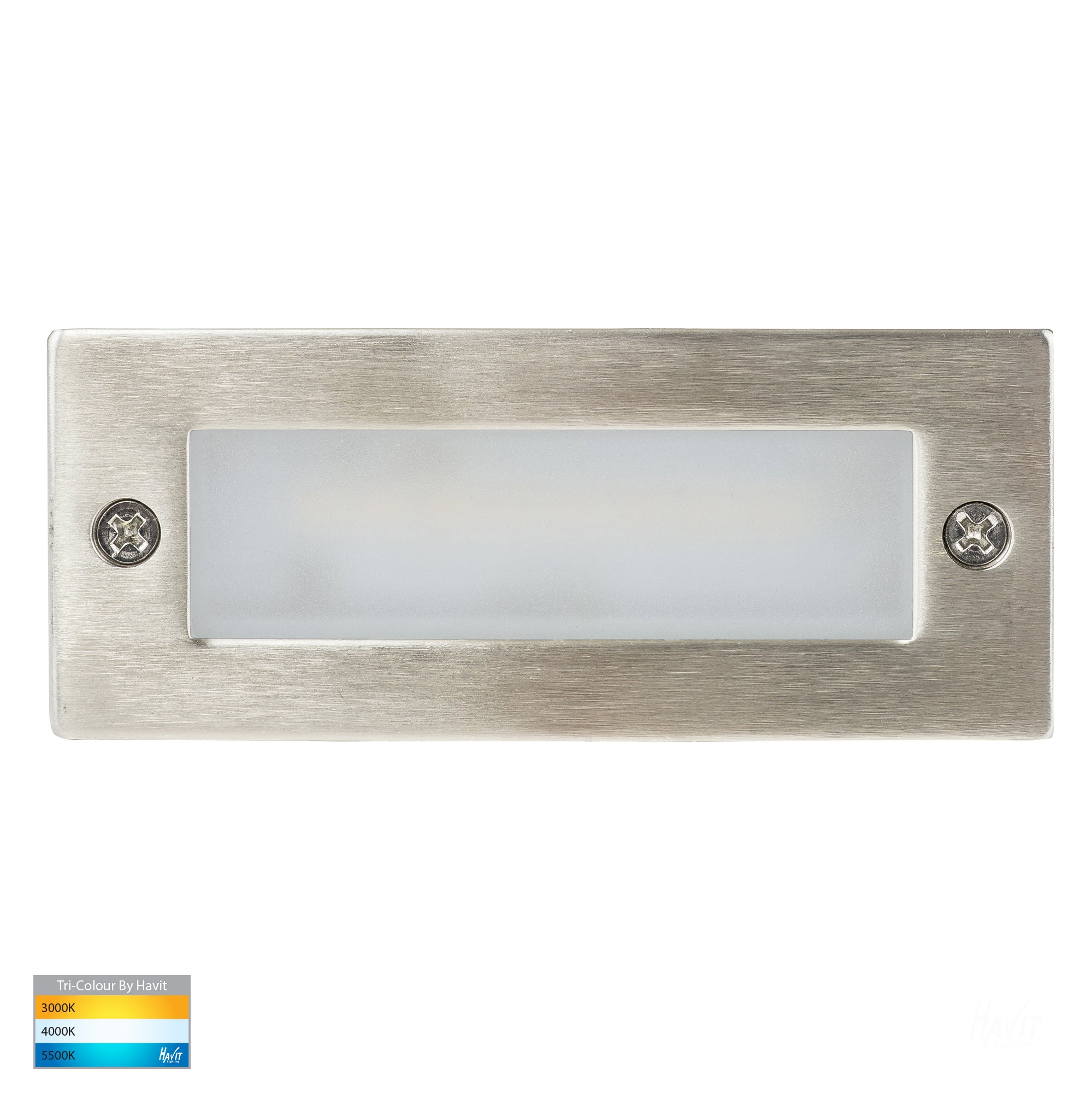 HV3005T-SS316-12V | HV3005T-SS316-240V - Bata 316 Stainless Steel 6w LED Brick Light
