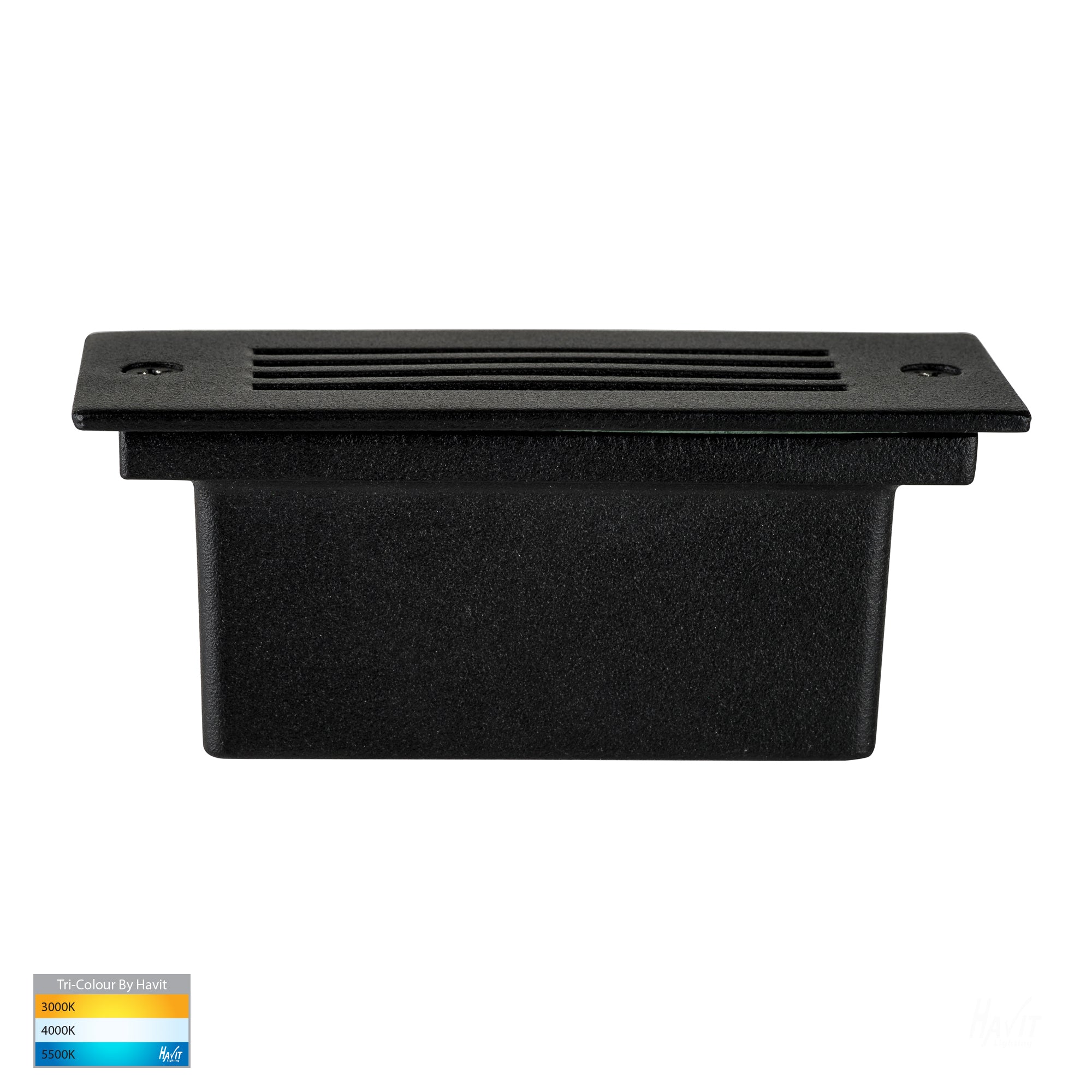 HV3008T-BLK-12V | HV3008T-BLK-240V - Bata Black 3w LED Brick Light