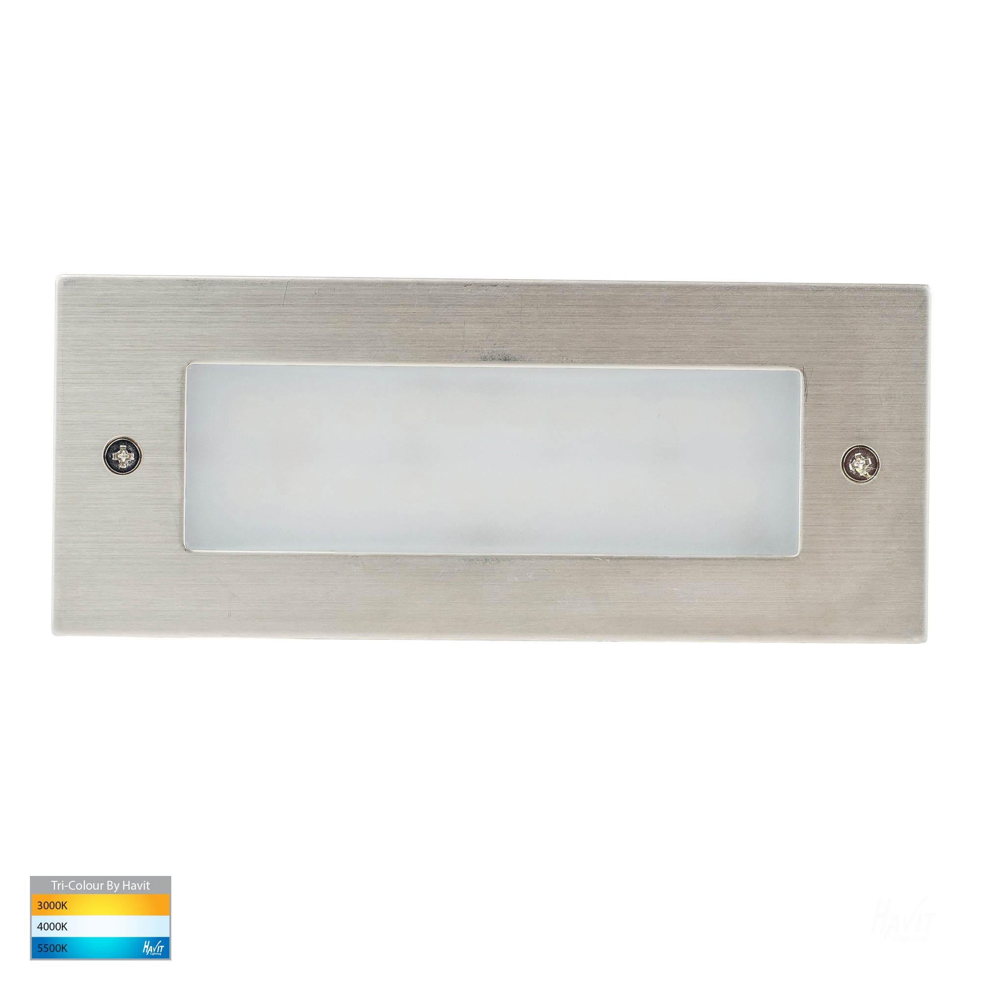 HV3007T-SS316-12V | HV3007T-BLK-240V - Bata 316 Stainless Steel 3w LED Brick Light