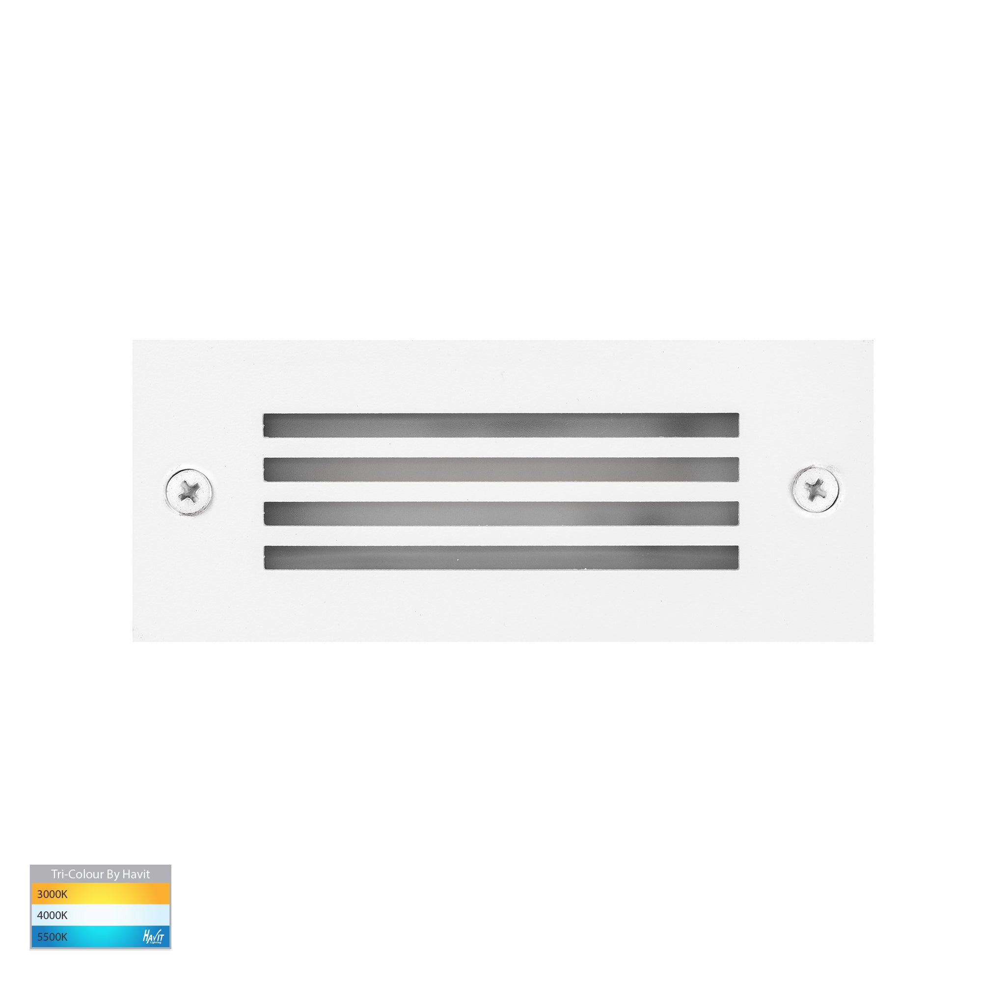 HV3008T-WHT-12V | HV3008T-WHT-240V - Bata White 3w LED Brick Light