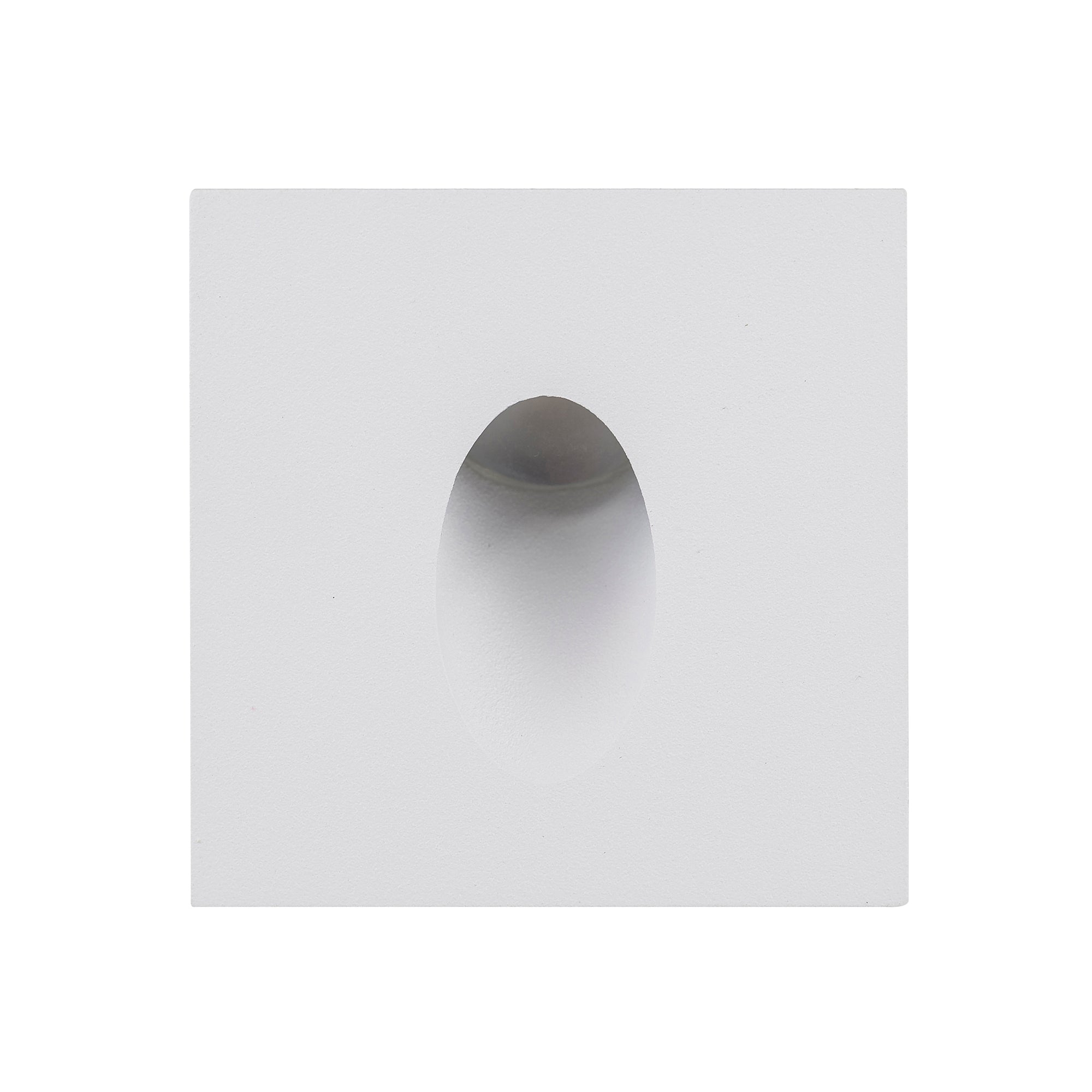 HV3216-WHT - Mini Reces White Square Recessed LED Step Light