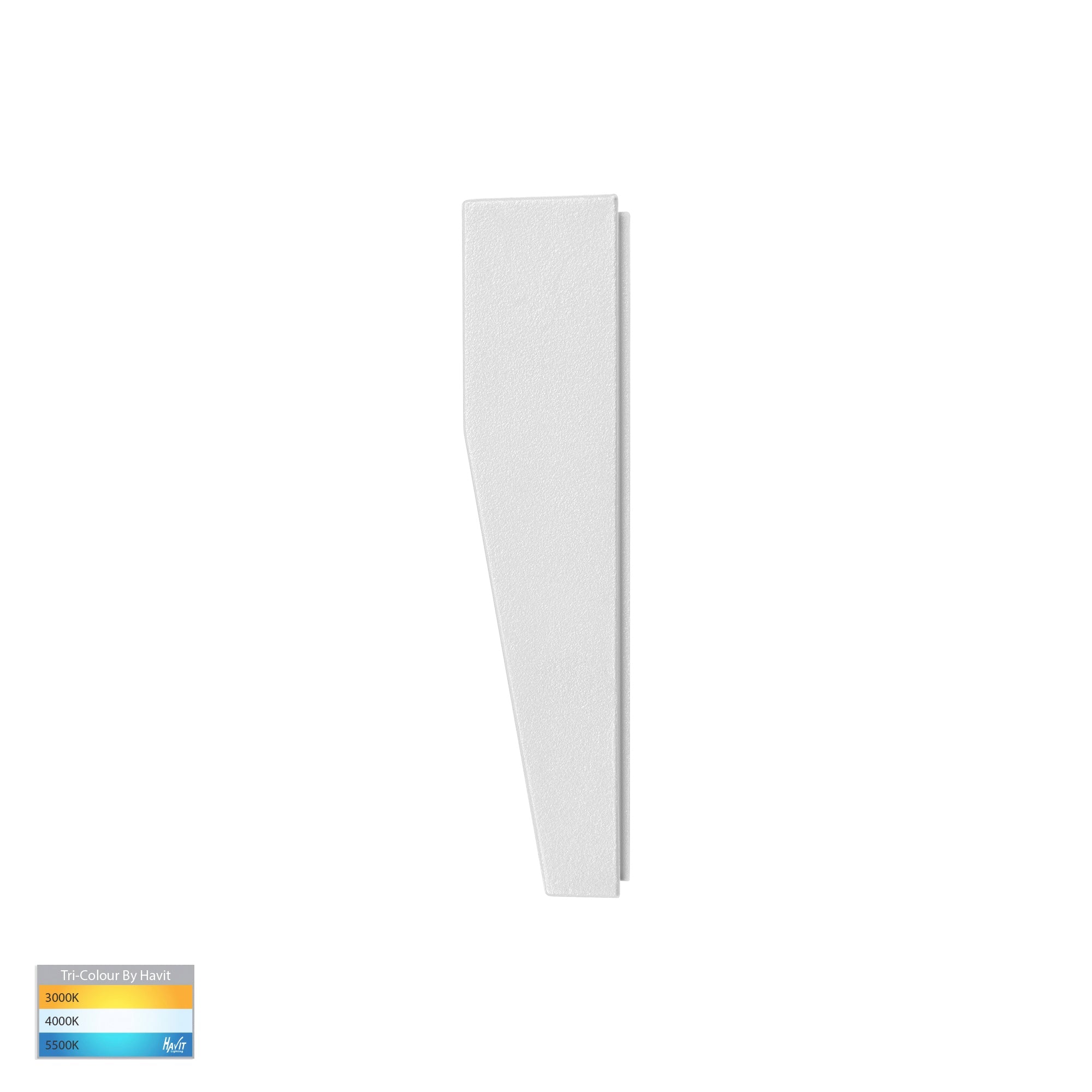 HV3268T-WHT-12V-SQ - Fino White Square LED Outdoor Step Light