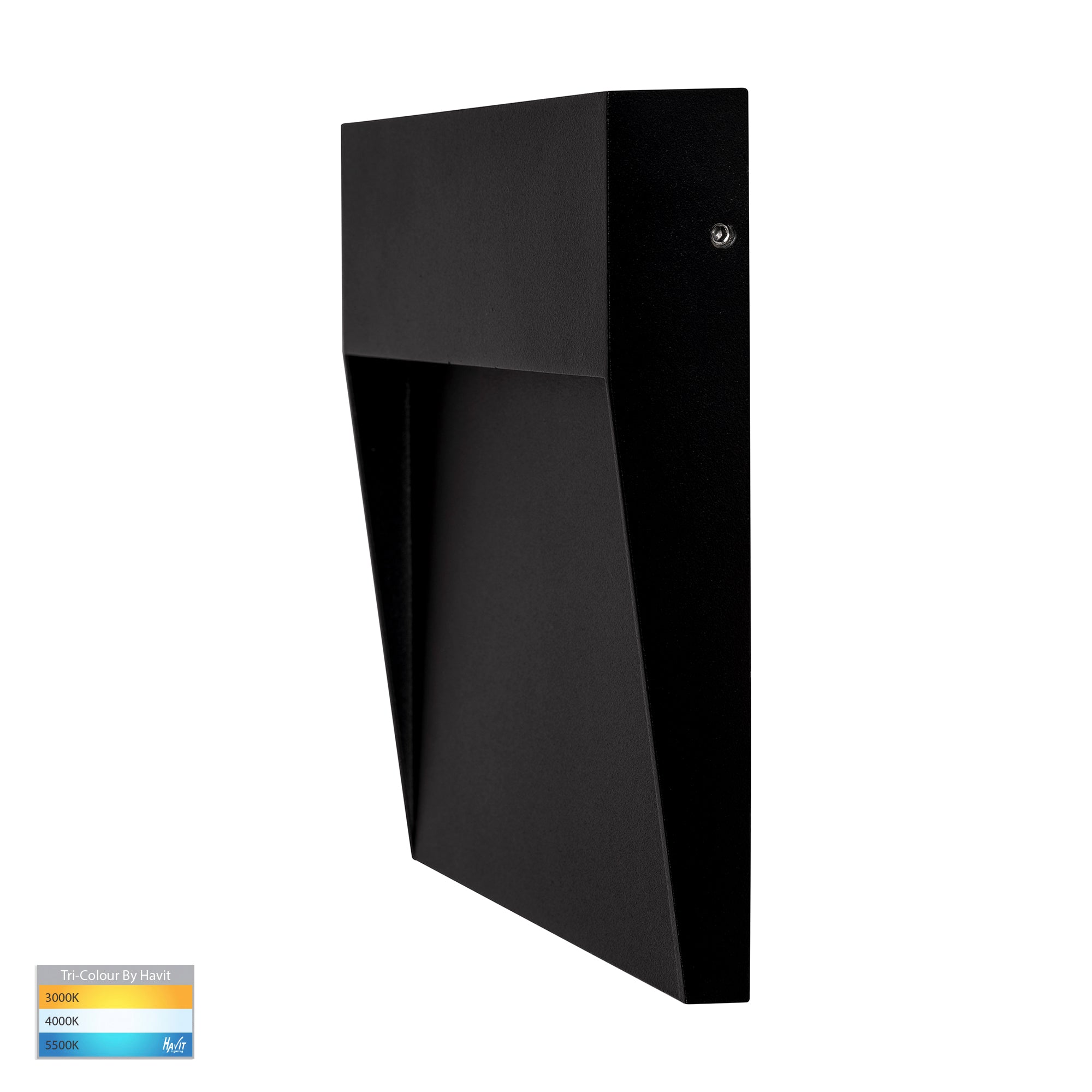 HV3269T-BLK-12V-SQ - Fino Black Square LED Outdoor Step Light