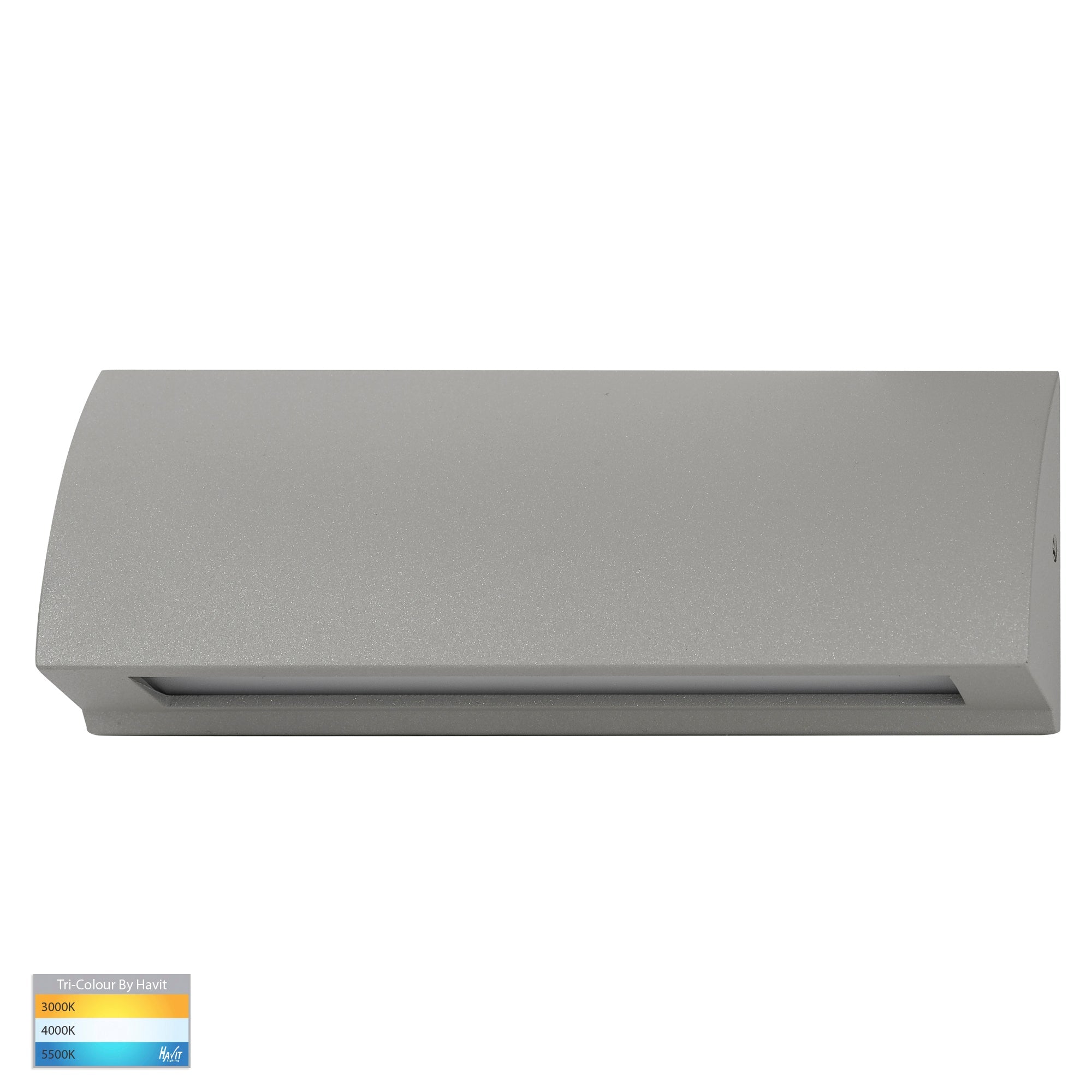 HV3272T-SLV-12V - Taso 10w Silver TRI Colour LED Step Light