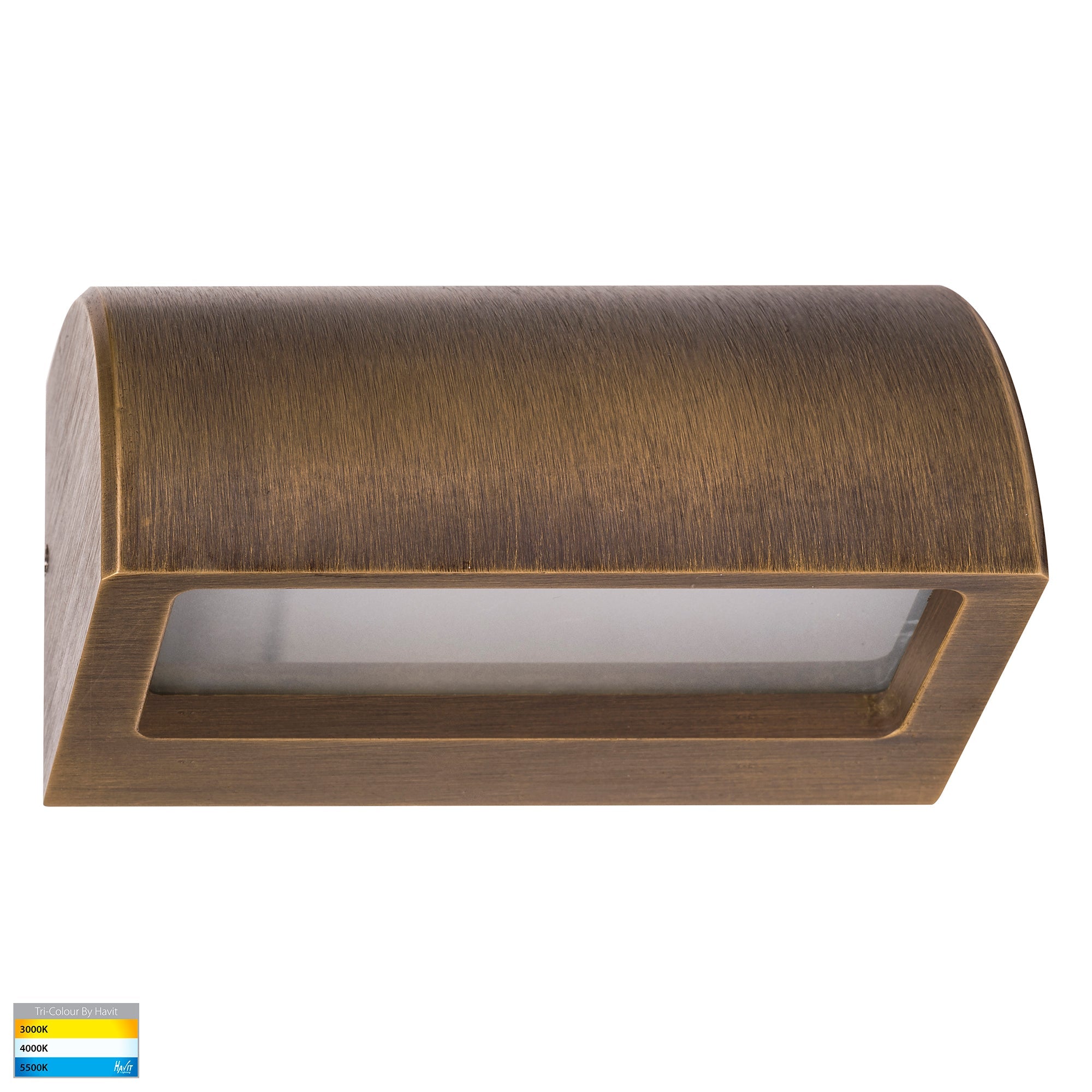 HV3283T-BRZ - Ridge Solid Bronze LED Step Light