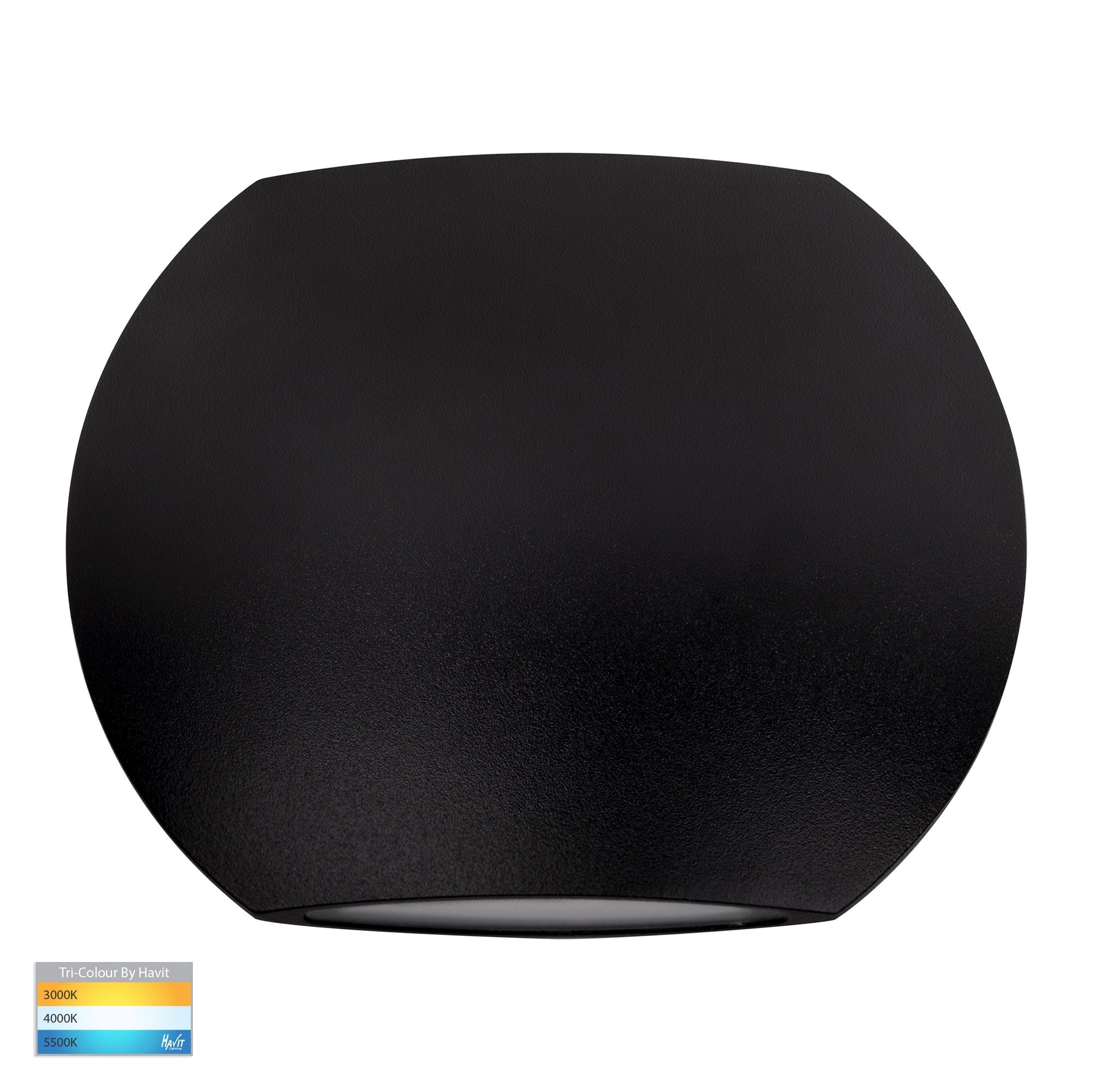 HV35021T-BLK - Cara Black Up & Down Wall Light