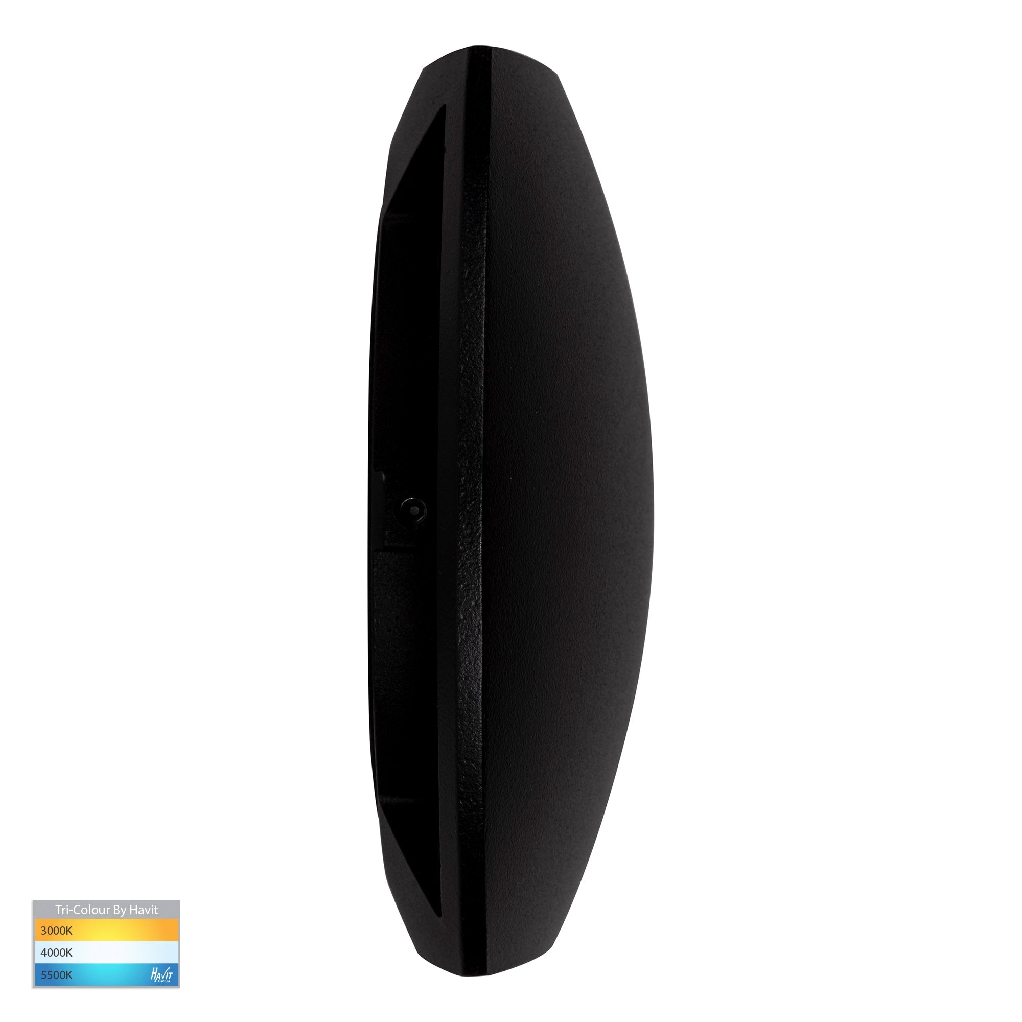 HV35021T-BLK - Cara Black Up & Down Wall Light