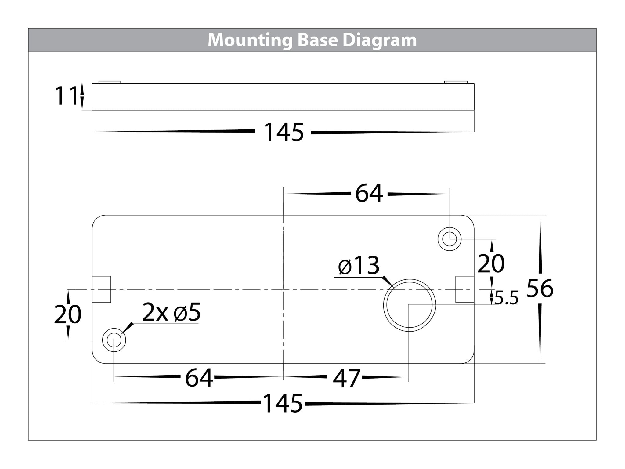 HV35022T-BLK - Cara Black Up & Down LED Wall Light
