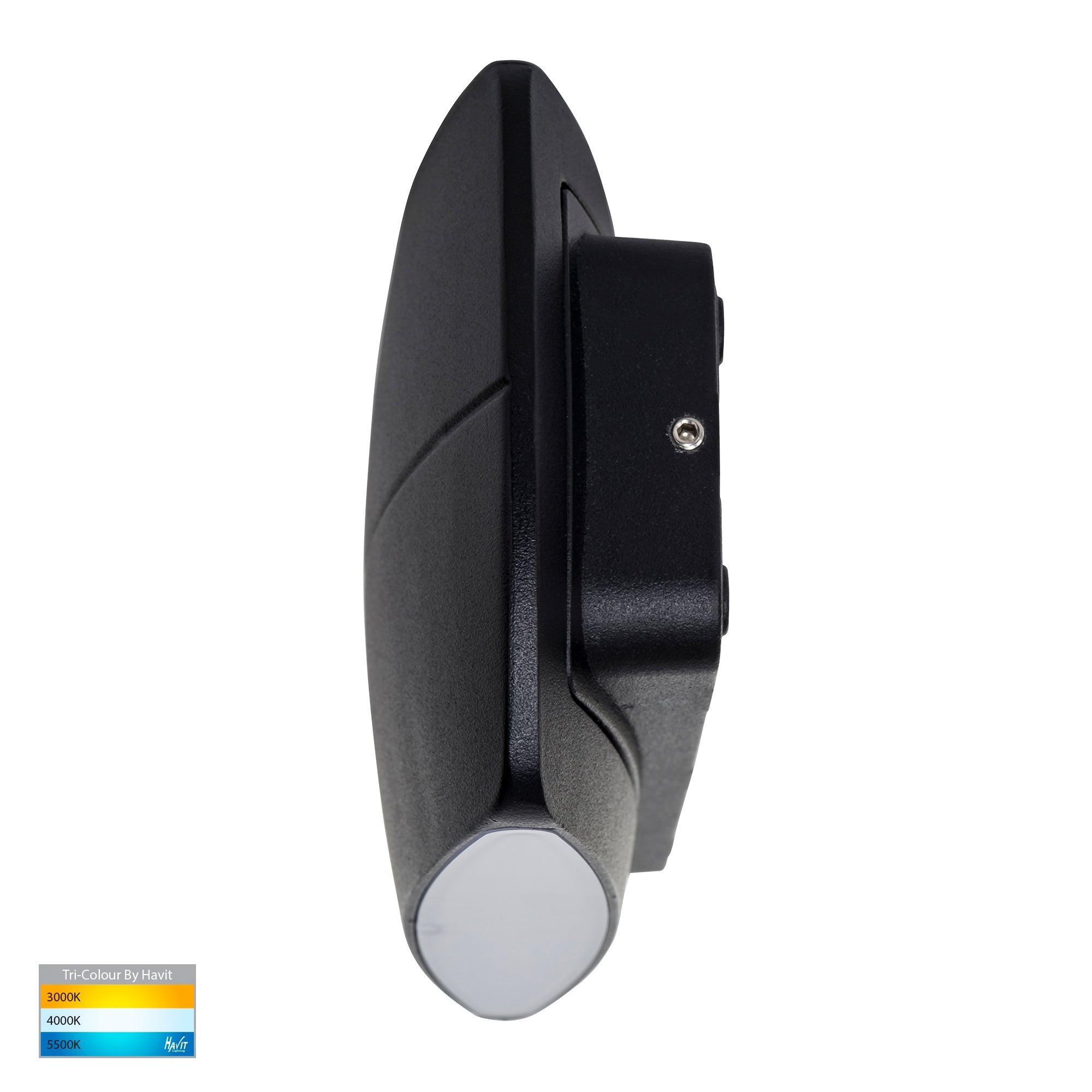 HV35022T-BLK - Cara Black Up & Down LED Wall Light