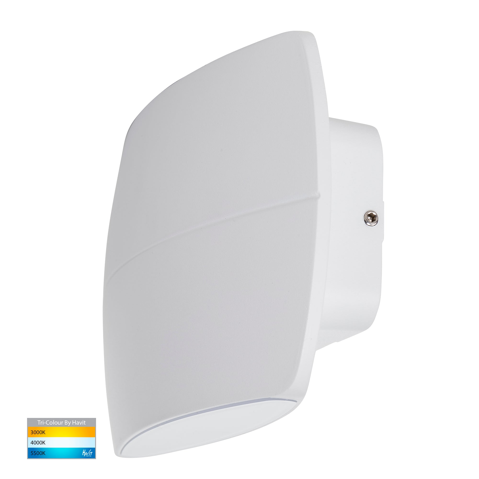 HV35022T-WHT - Cara White Up & Down LED Wall Light