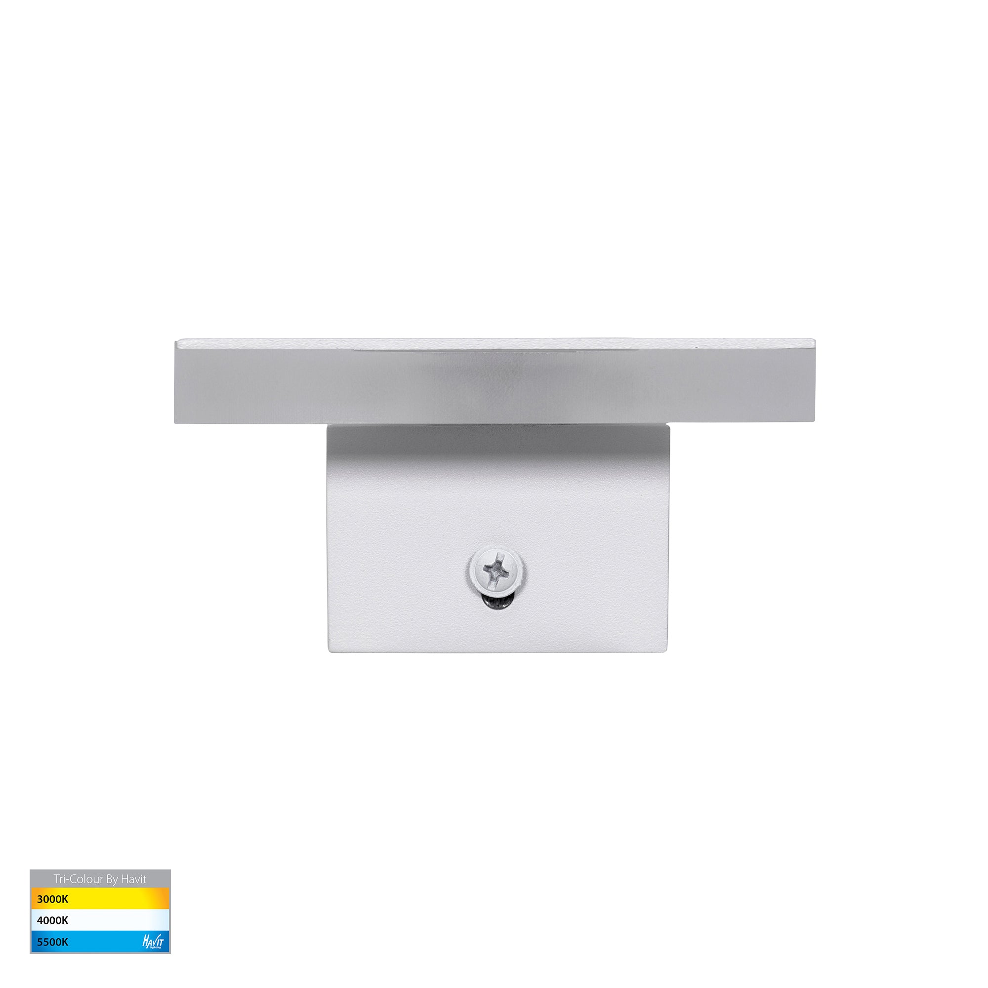 HV3574T-WHT - Barline Shadow Aluminium White 1000mm Wall Light